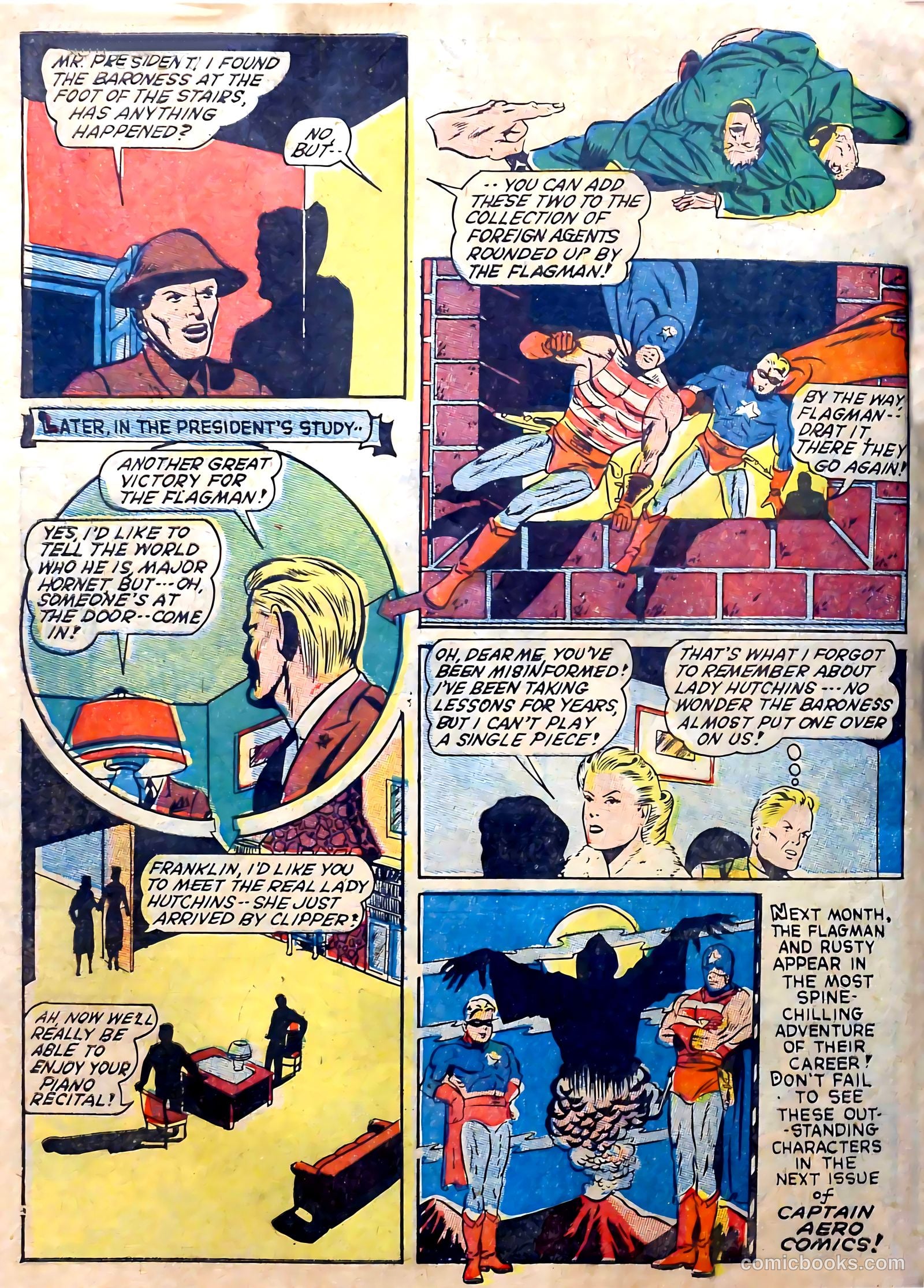 Captain Triumph Comics #6 (1942) — page 66 of 68