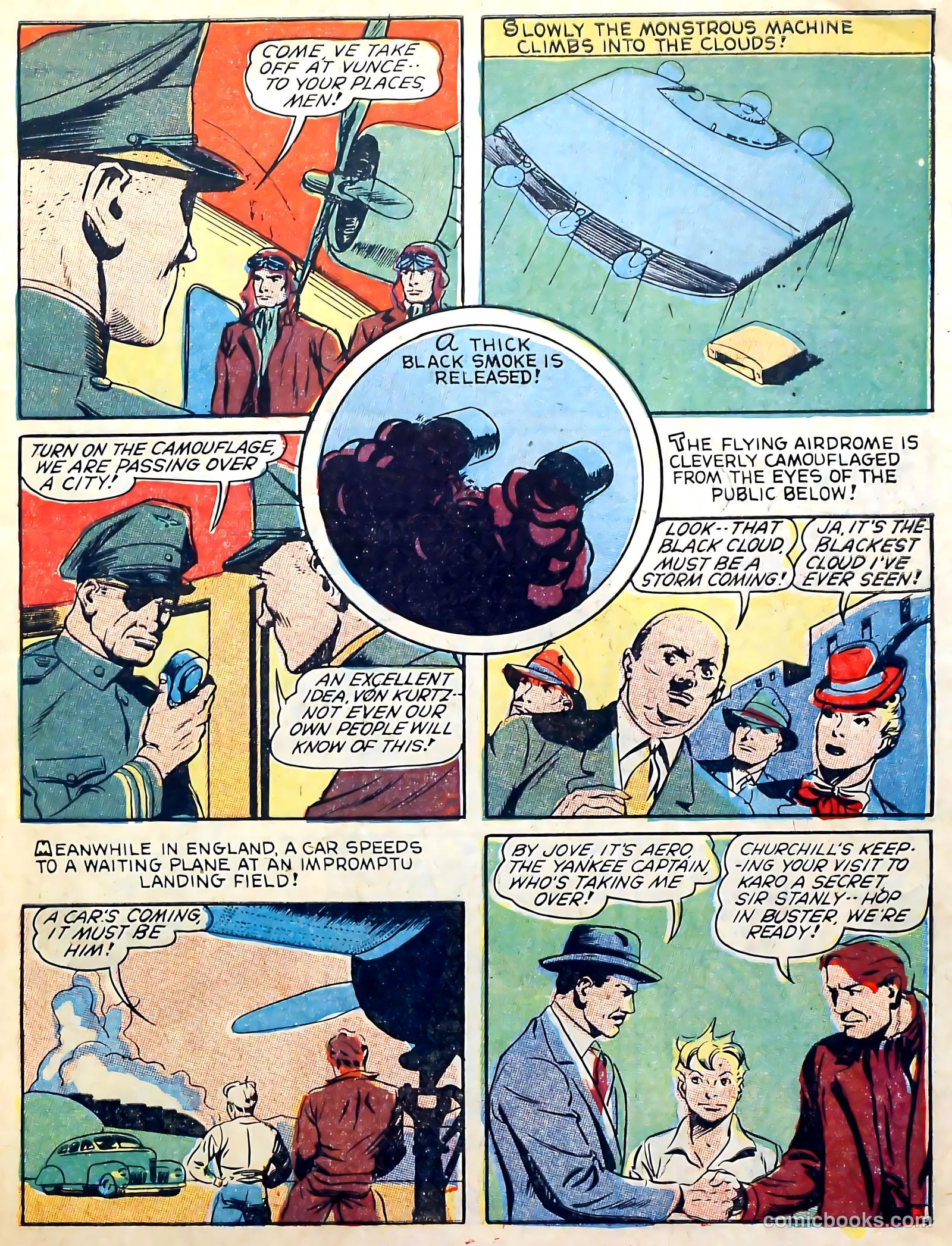 Captain Triumph Comics #7 (1948) — page 5 of 68
