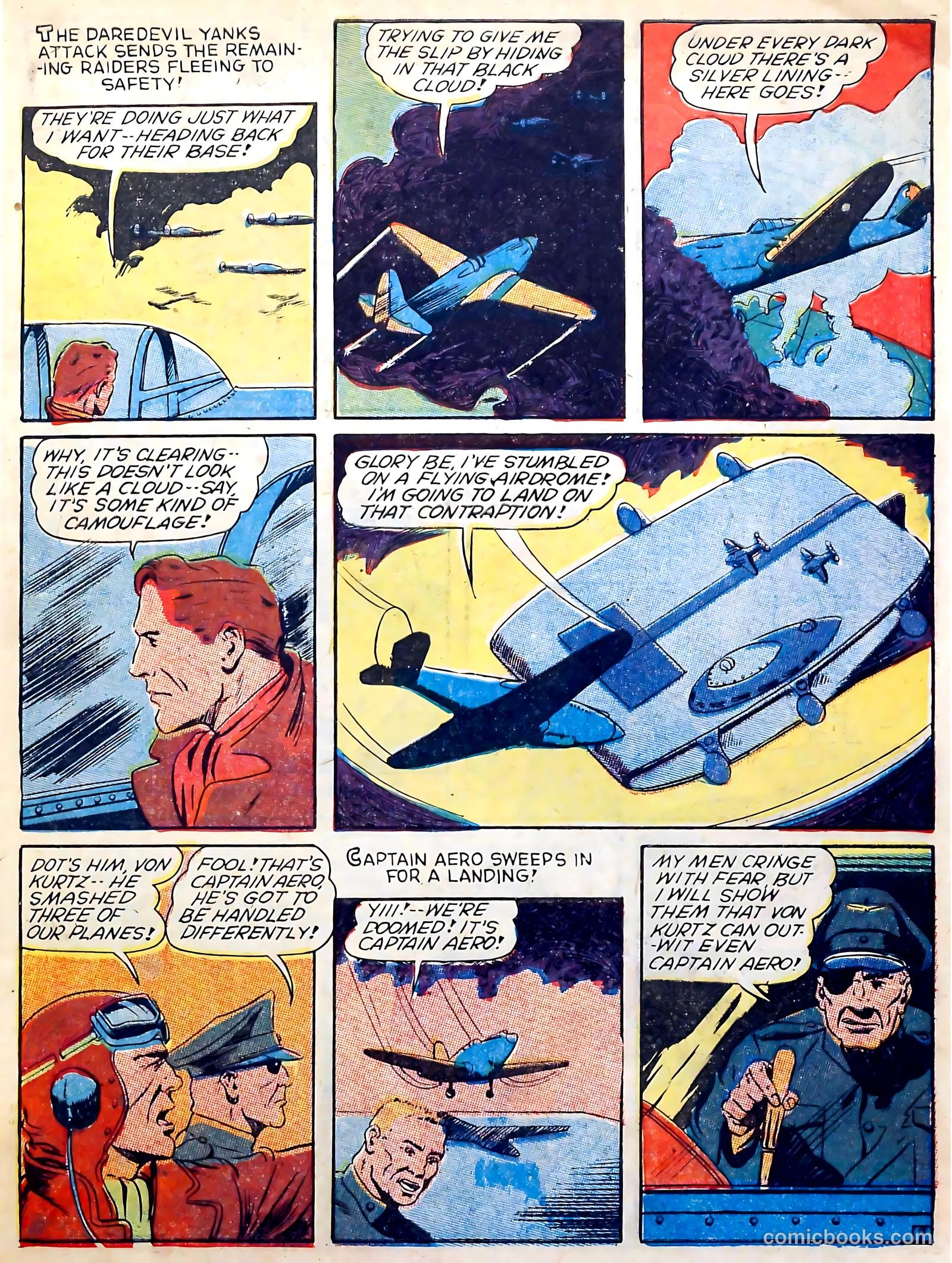 Captain Triumph Comics #7 (1948) — page 9 of 68