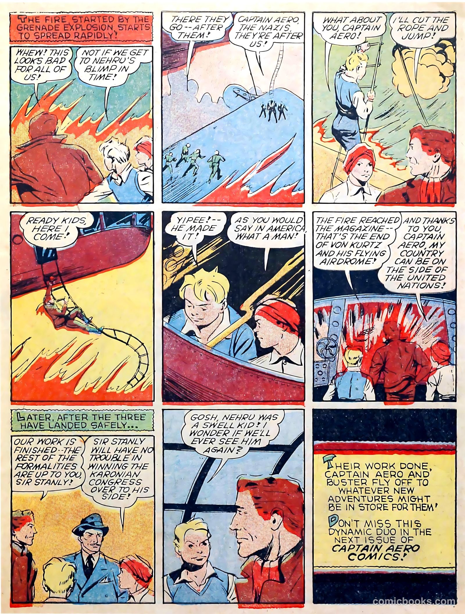 Captain Triumph Comics #7 (1948) — page 13 of 68