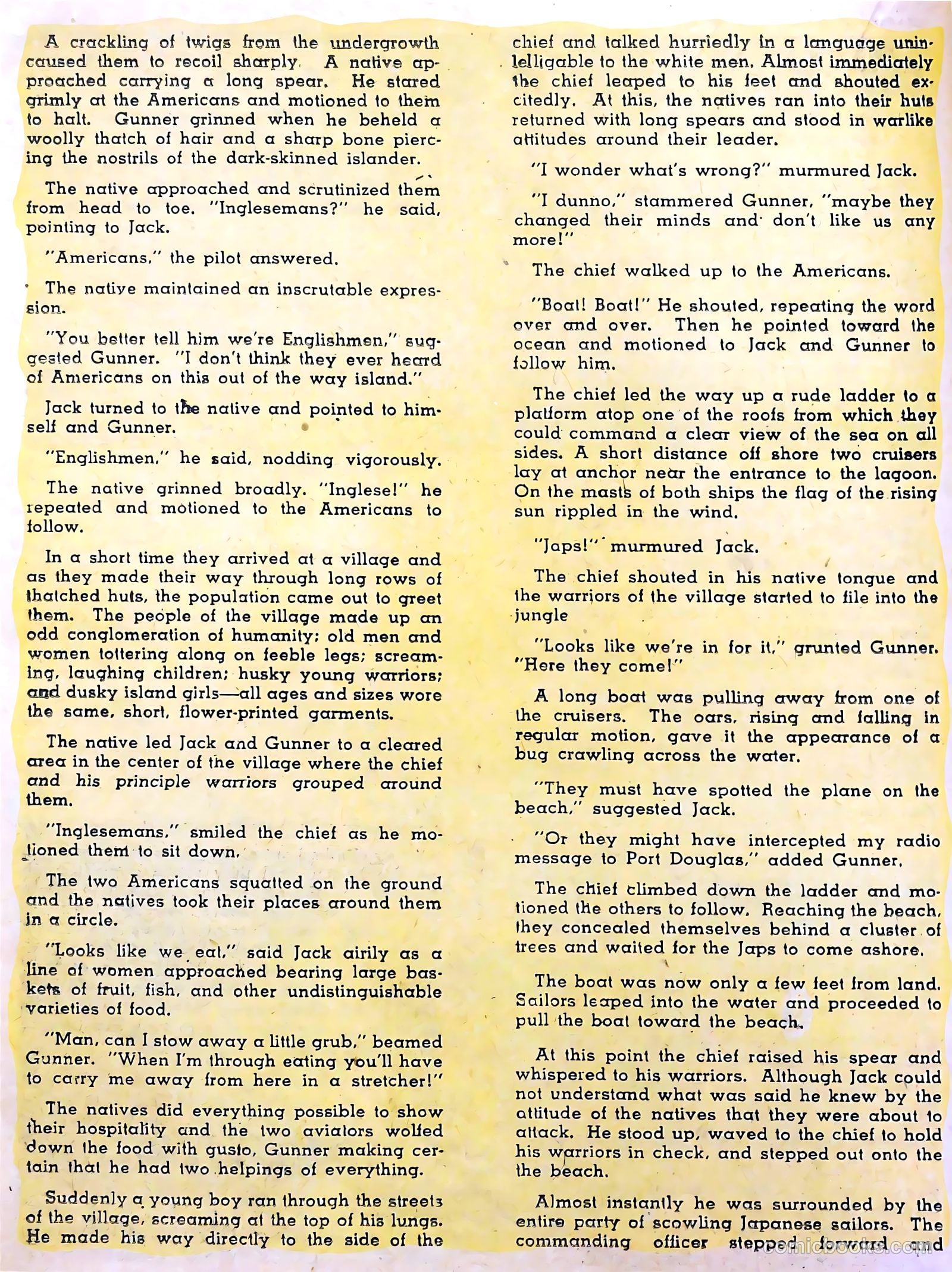 Captain Triumph Comics #7 (1948) — page 32 of 68