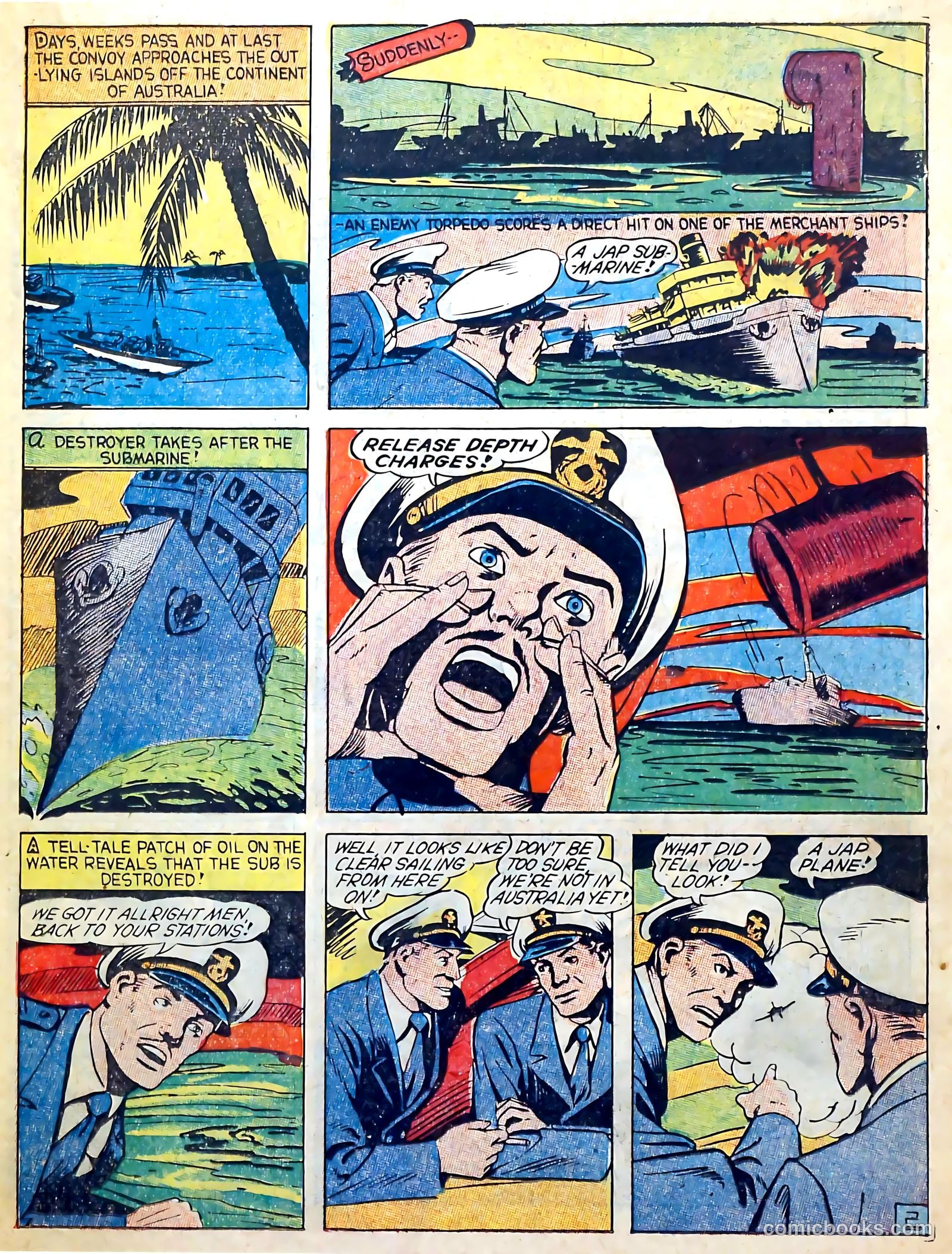 Captain Triumph Comics #7 (1948) — page 35 of 68