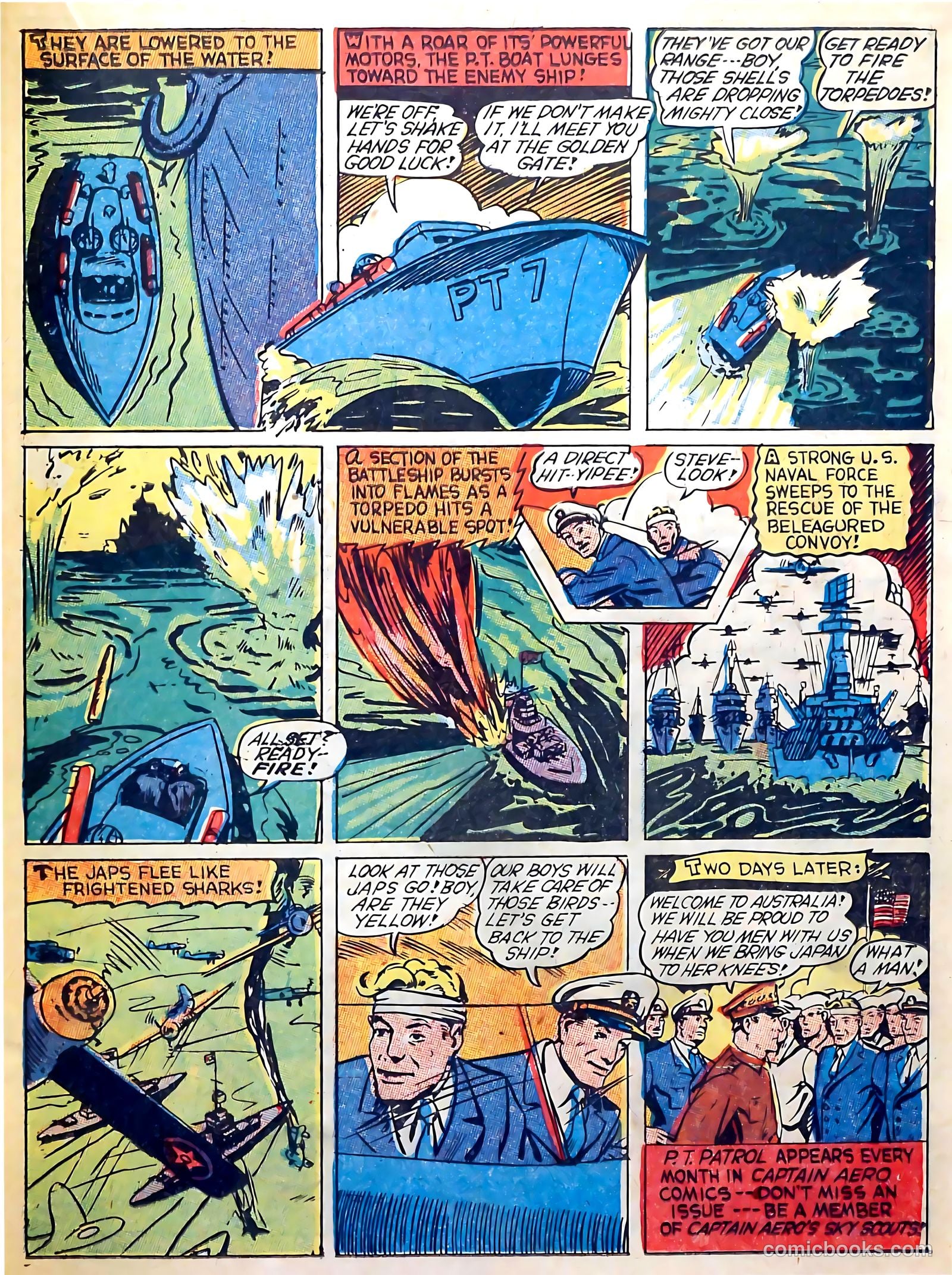 Captain Triumph Comics #7 (1948) — page 39 of 68