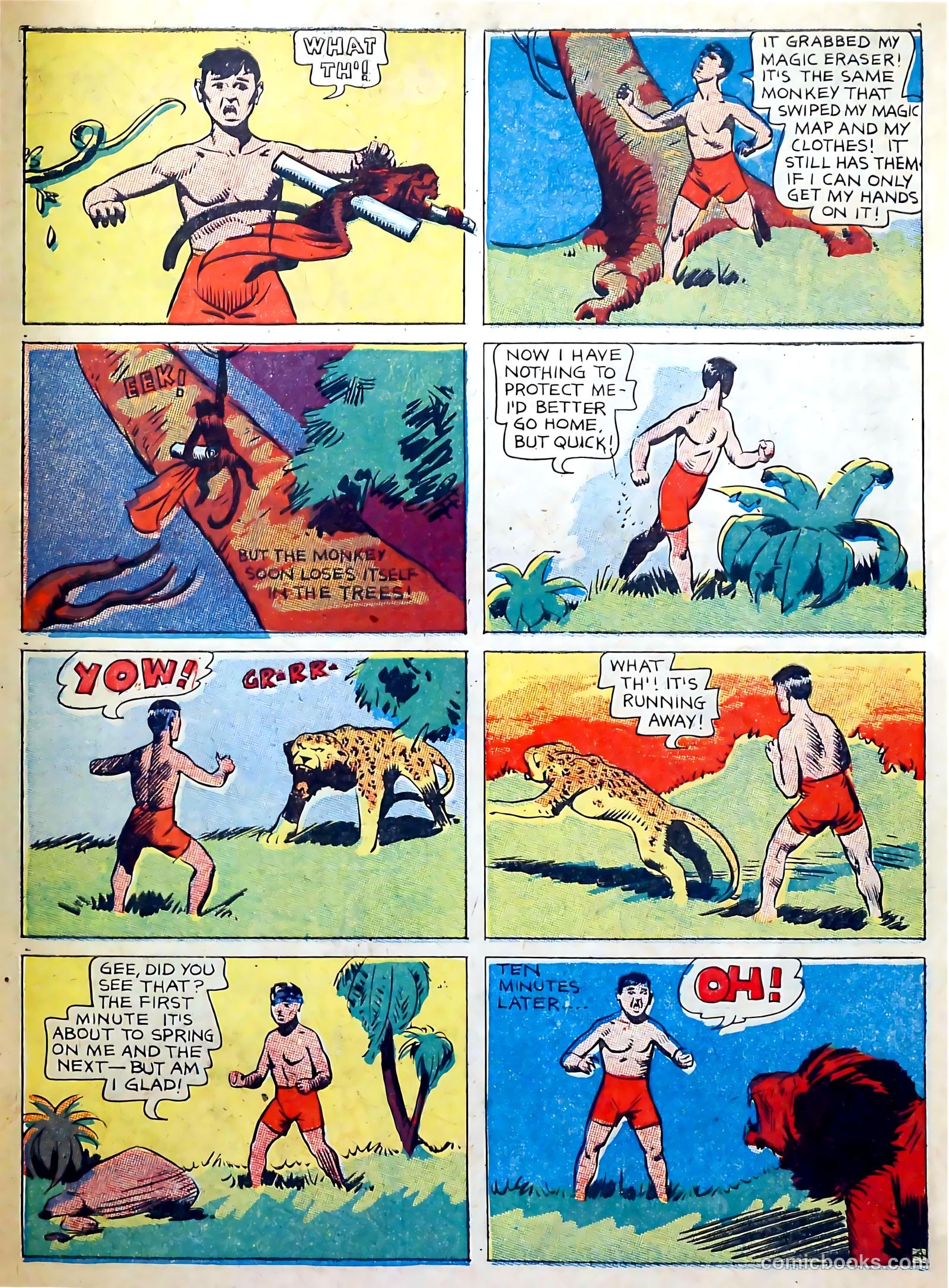 Captain Triumph Comics #7 (1948) — page 55 of 68