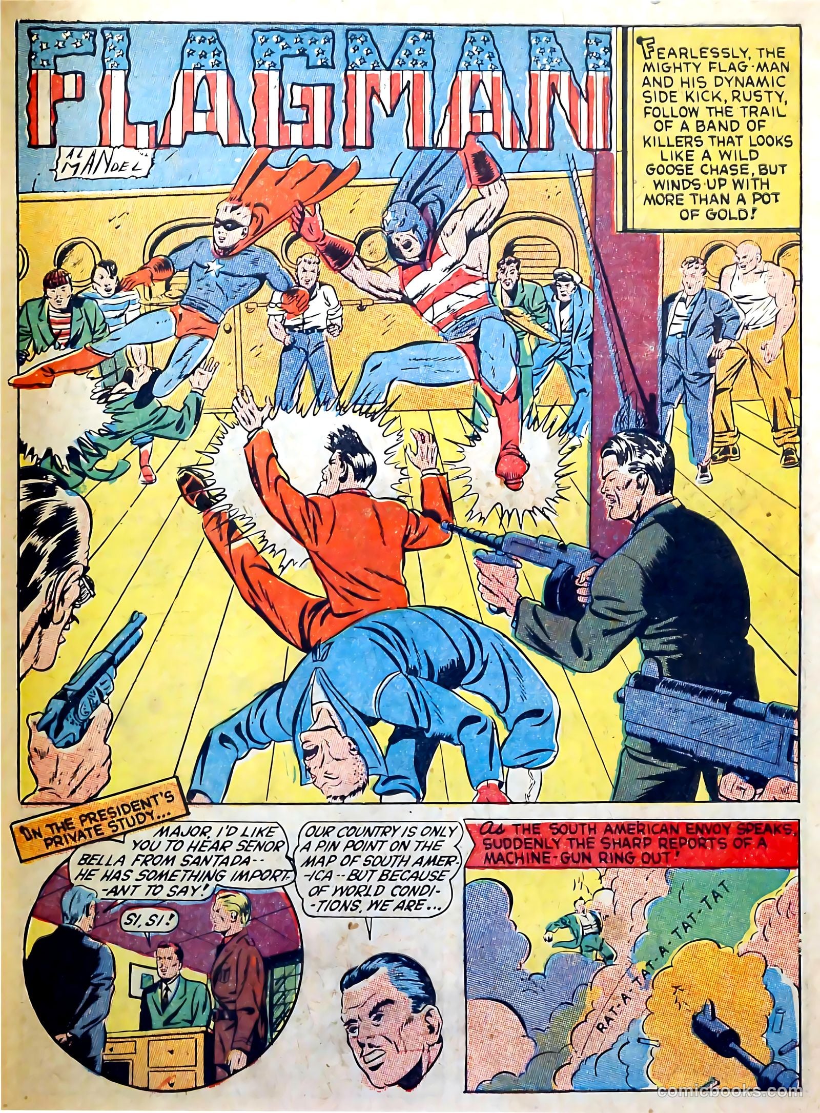 Captain Triumph Comics #7 (1948) — page 59 of 68