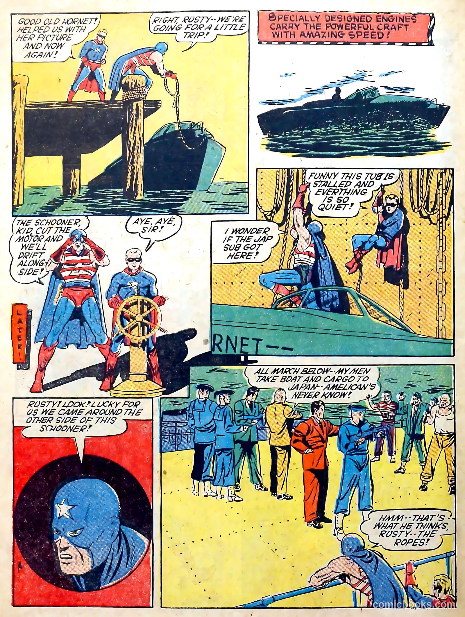 Captain Triumph Comics #7 (1948) — page 64 of 68