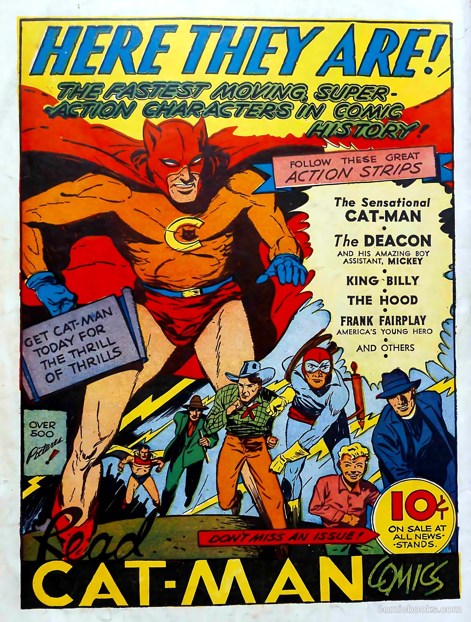 Captain Triumph Comics #7 (1948) — page 68 of 68