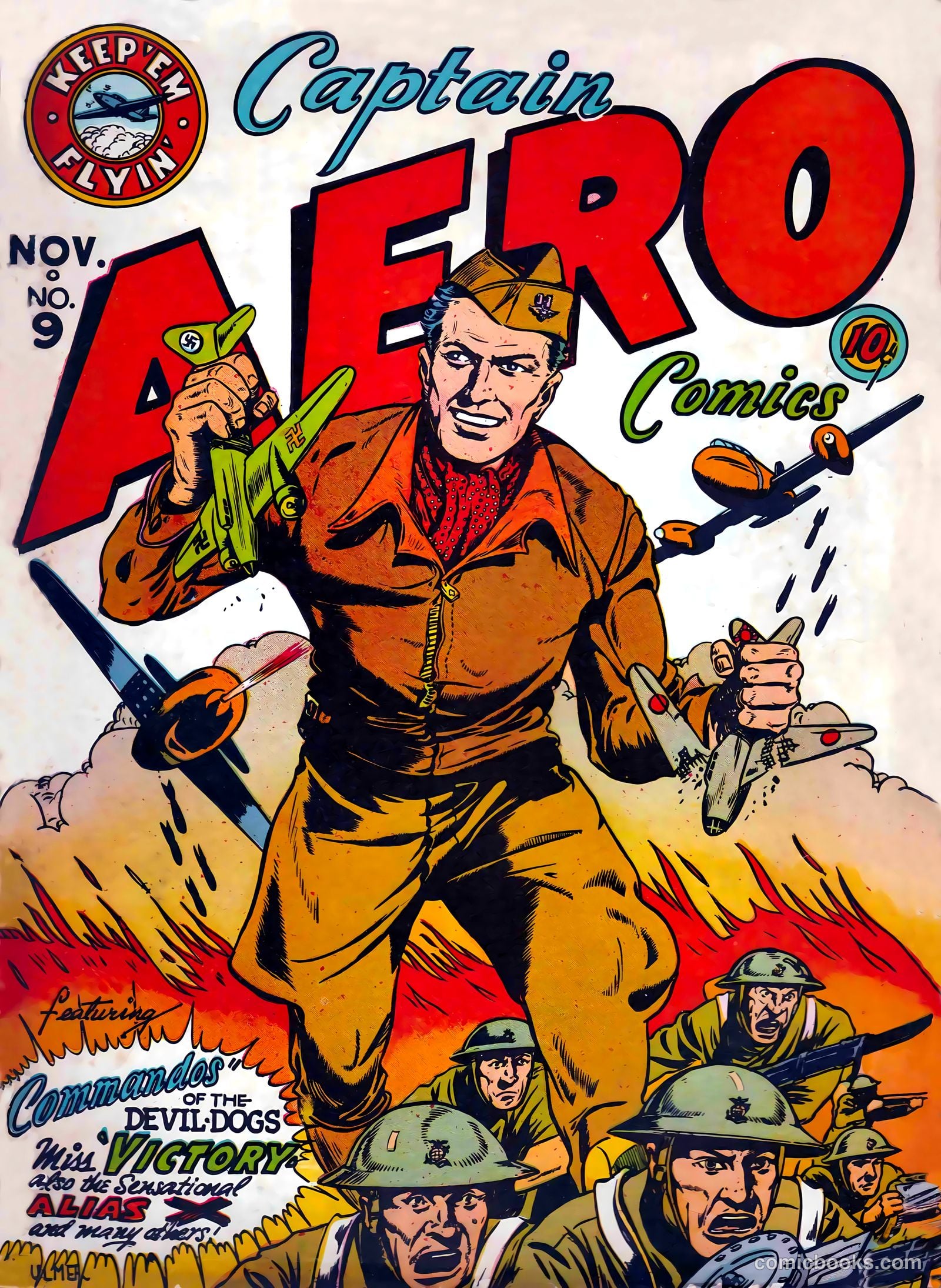 Captain Triumph Comics #9