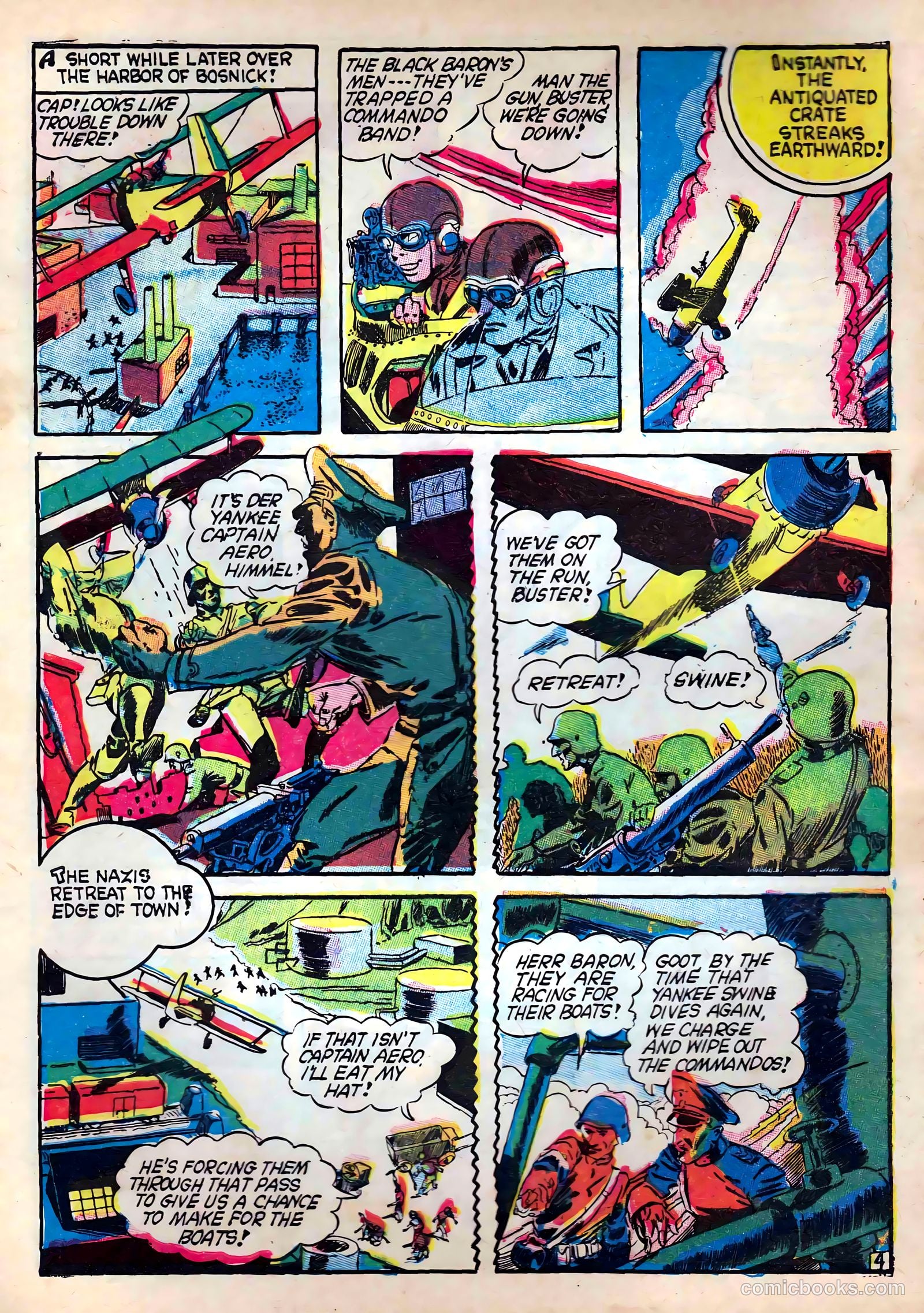 Captain Triumph Comics #9 (1948) — page 6 of 69