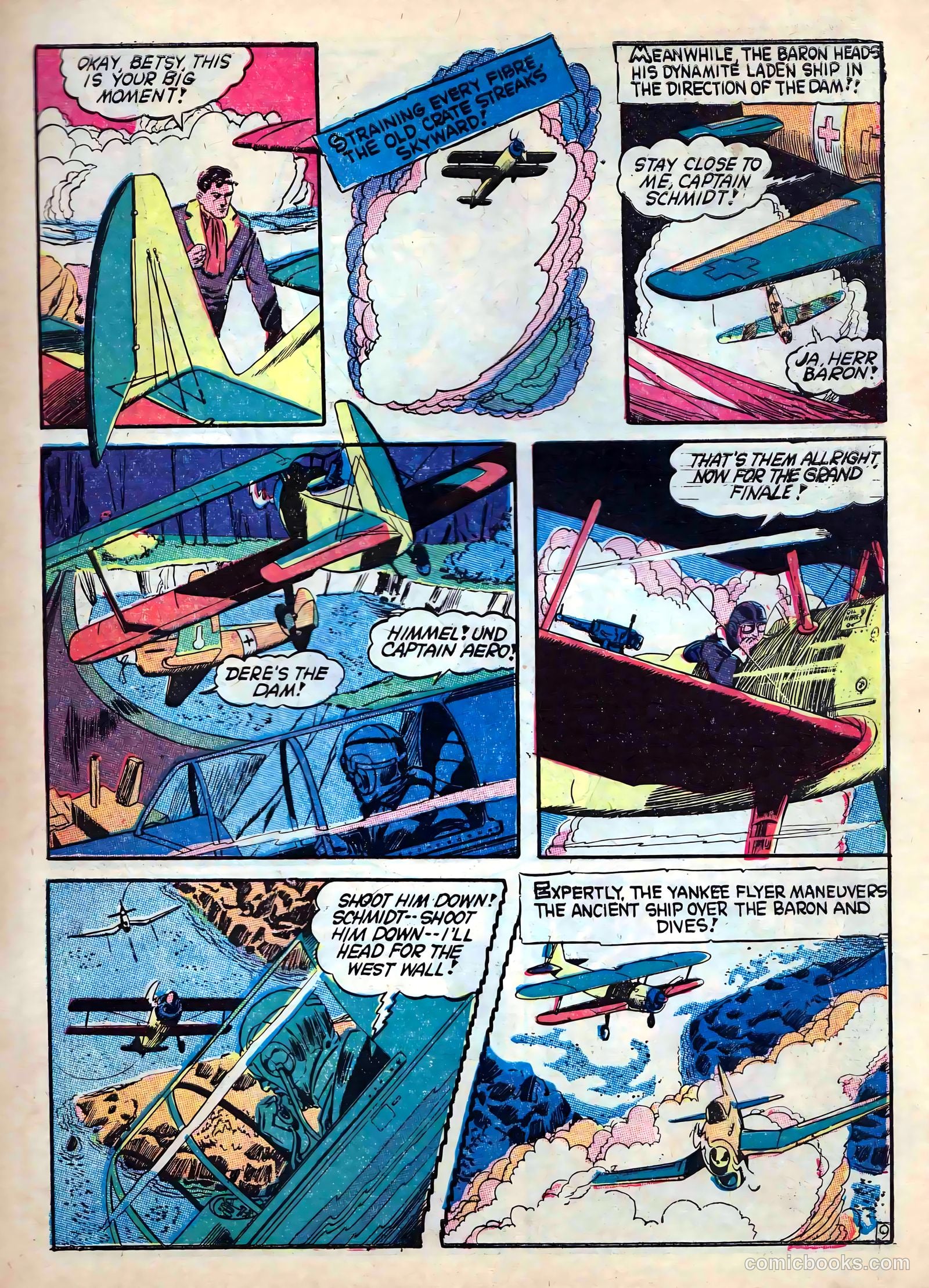 Captain Triumph Comics #9 (1948) — page 11 of 69