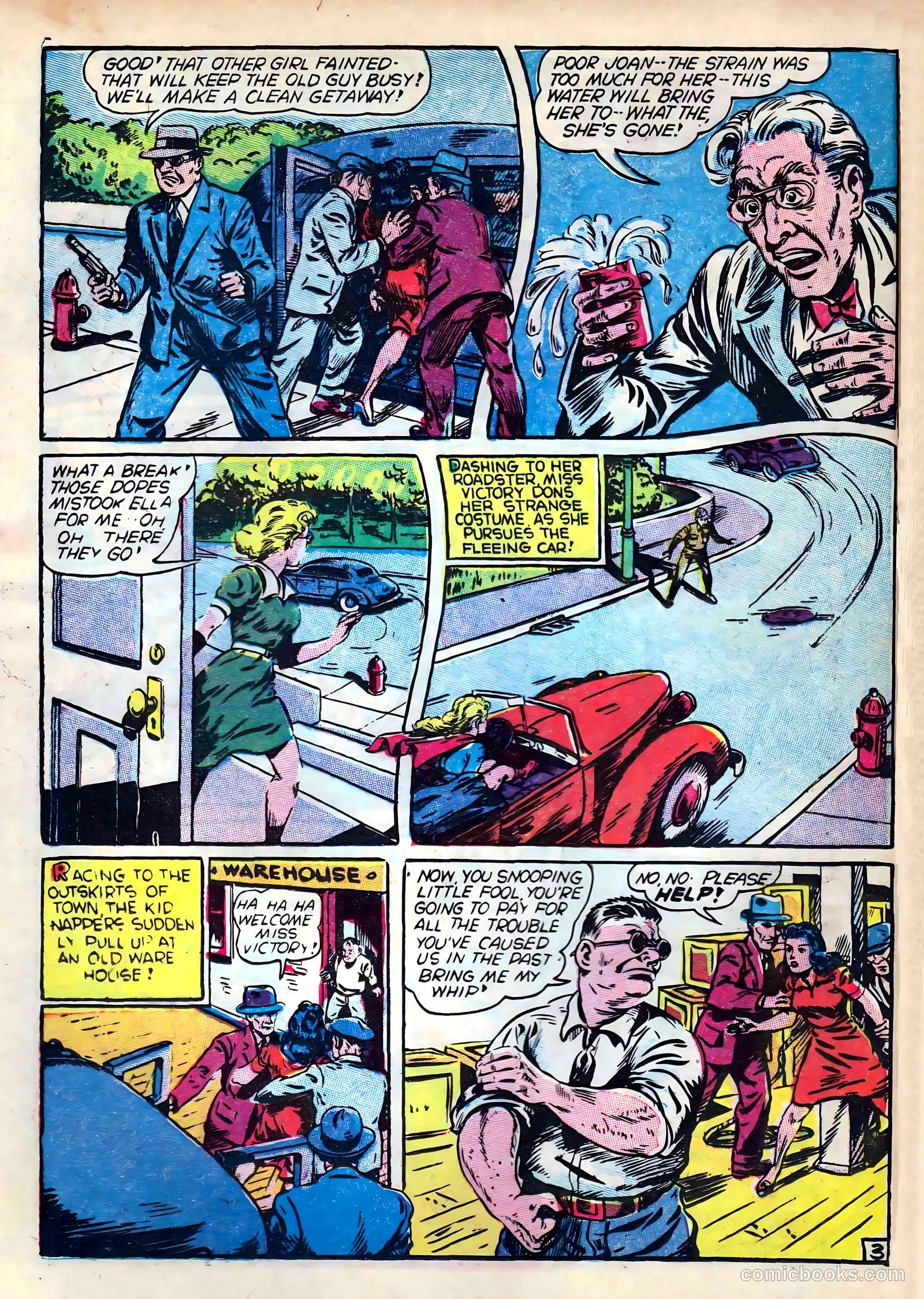 Captain Triumph Comics #9 (1948) — page 22 of 69