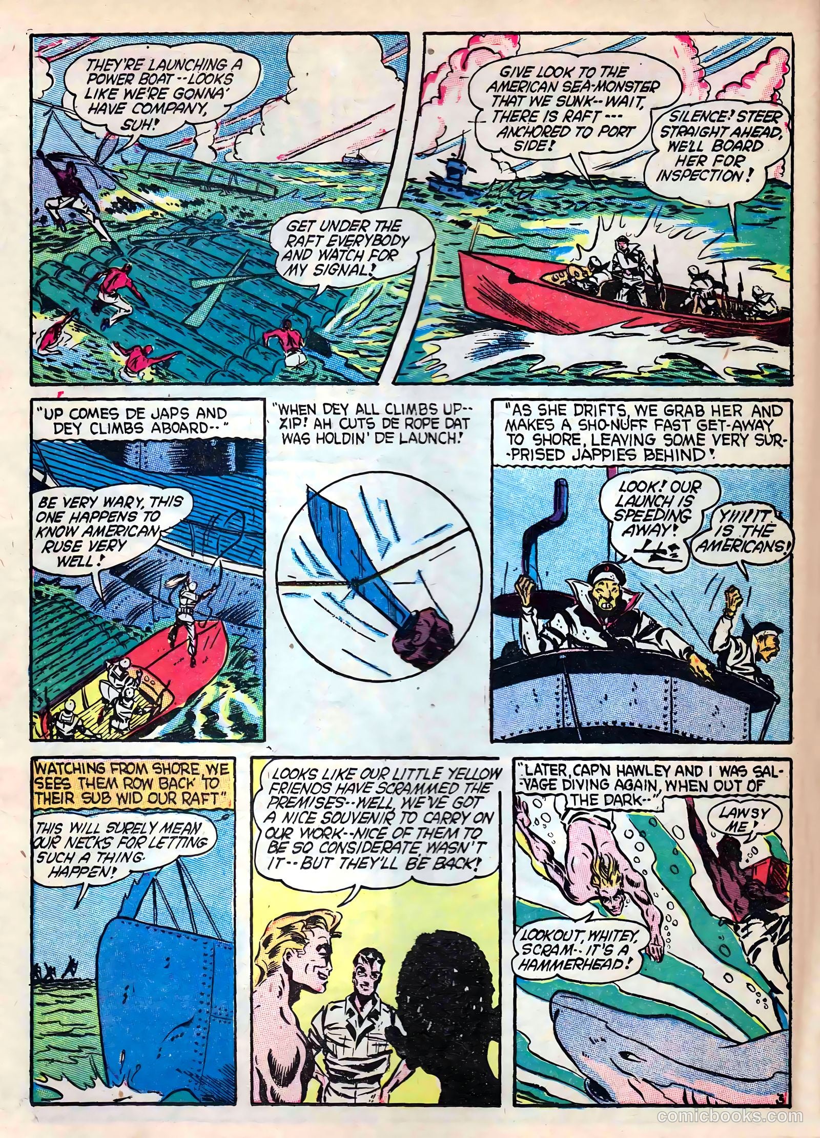Captain Triumph Comics #9 (1948) — page 46 of 69