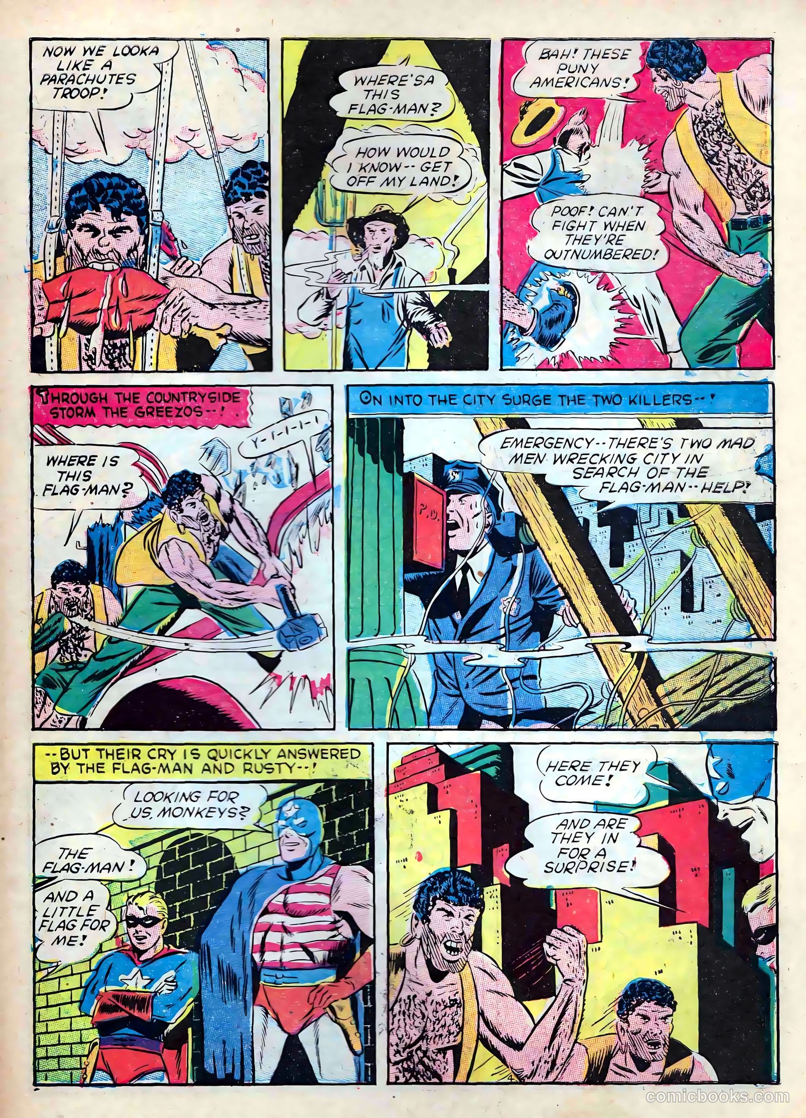 Captain Triumph Comics #9 (1948) — page 61 of 69