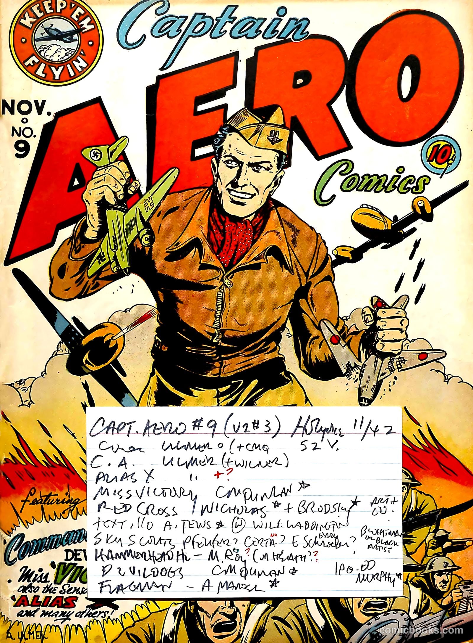 Captain Triumph Comics #9 (1948) — page 69 of 69