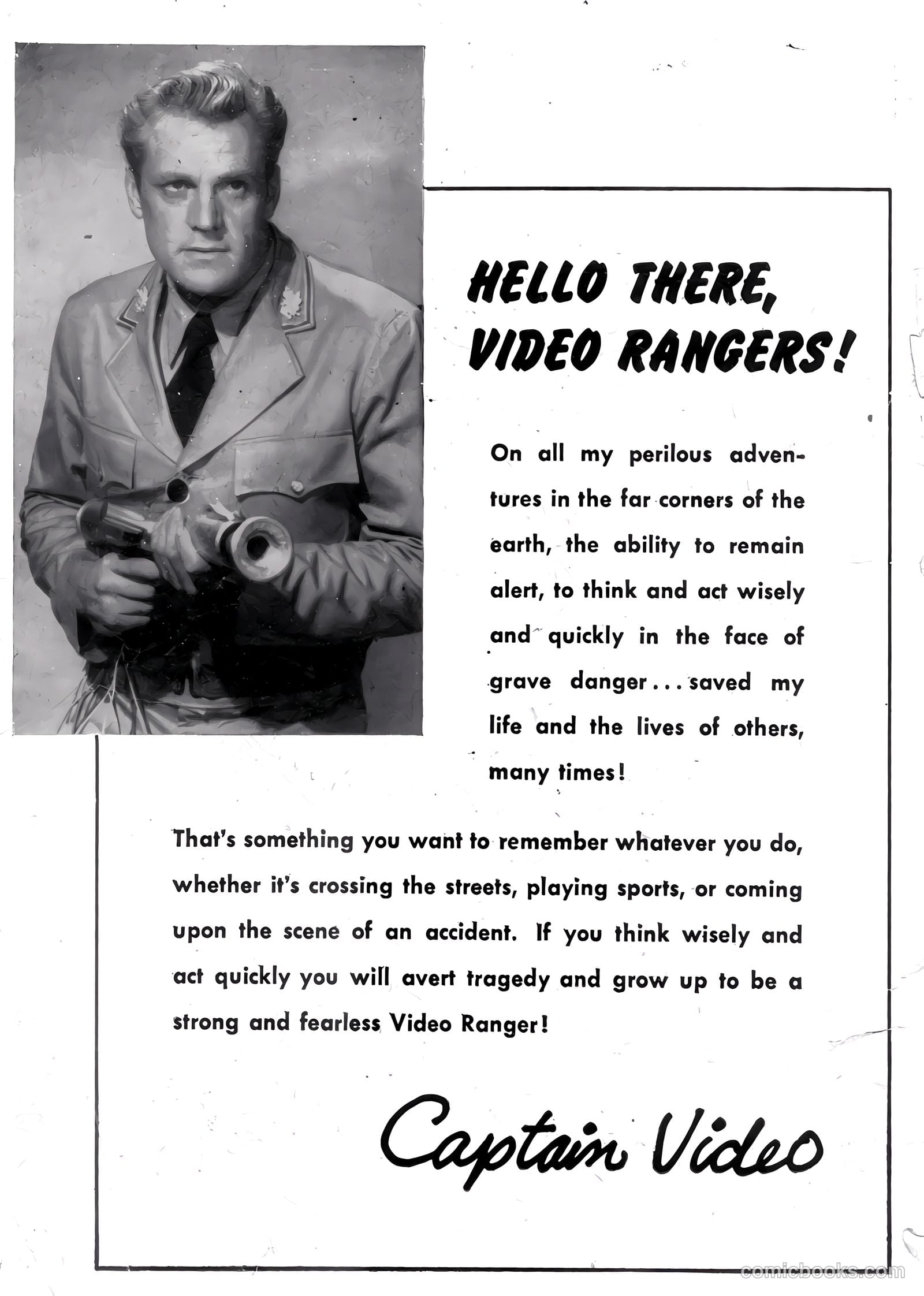 Captain Video #1 (1951) — page 2 of 36