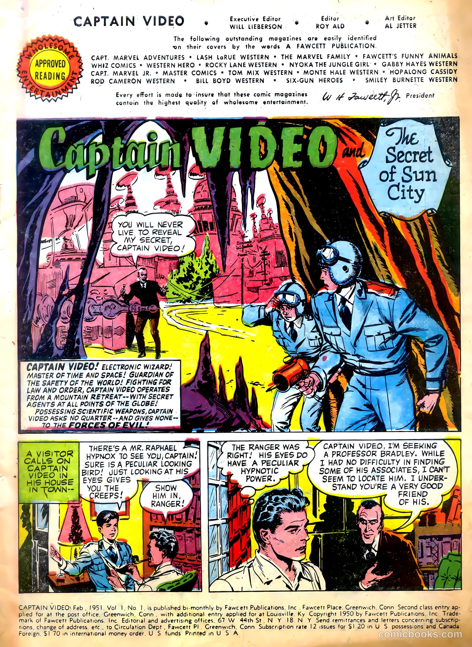 Captain Video #1 (1951) — page 3 of 36