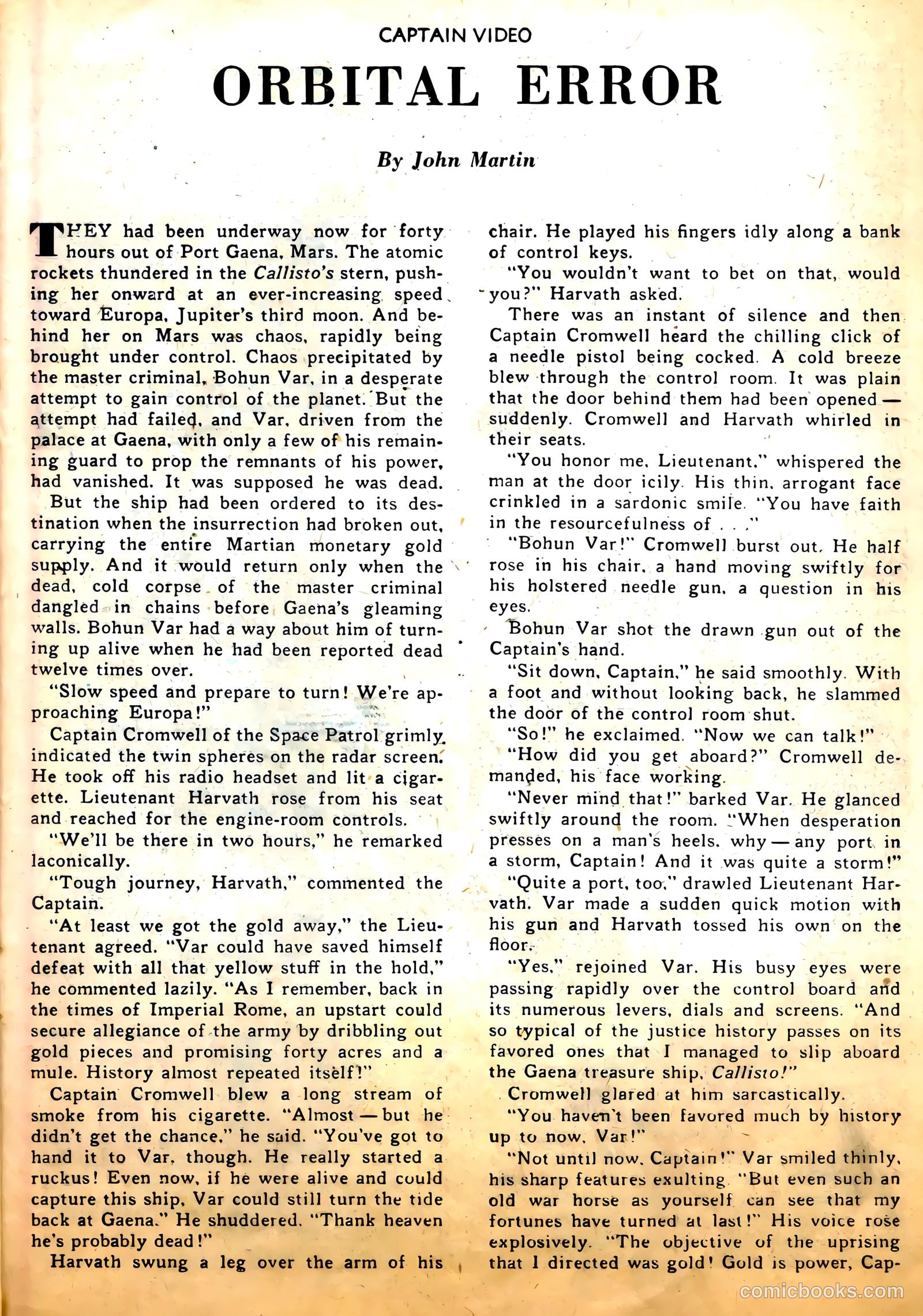 Captain Video #1 (1951) — page 21 of 36