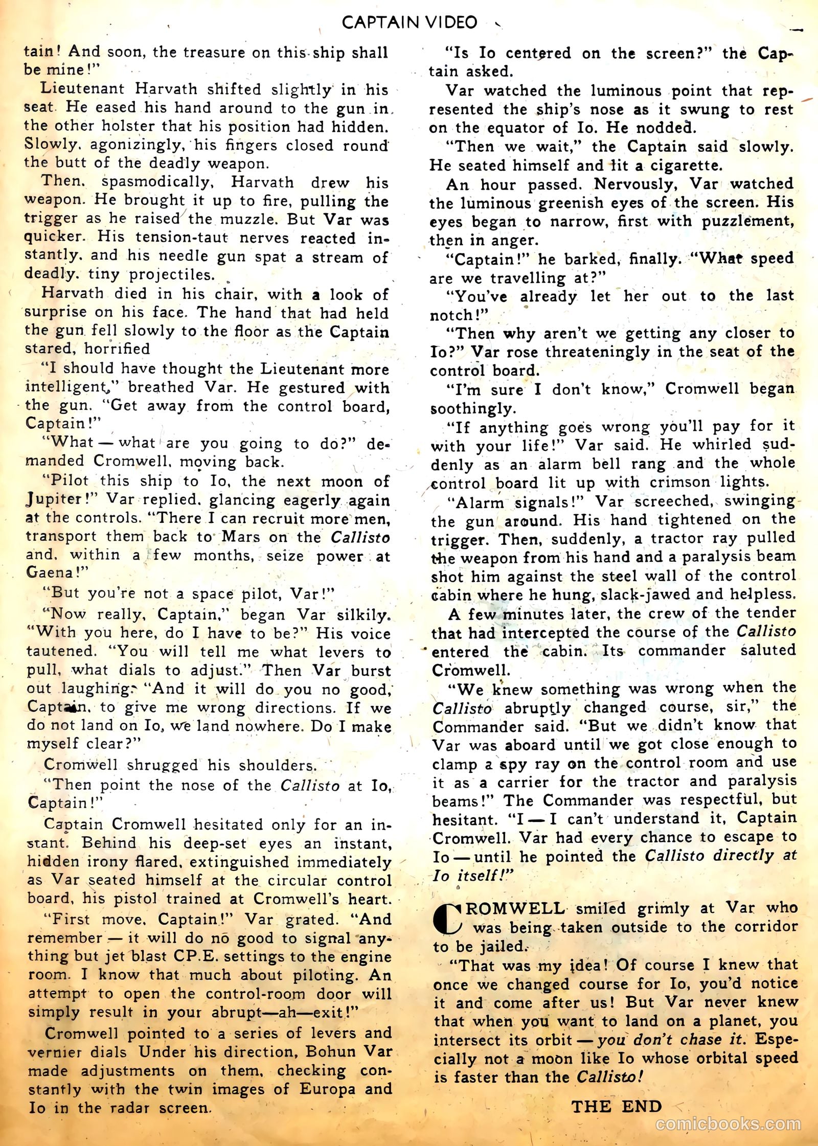 Captain Video #1 (1951) — page 22 of 36