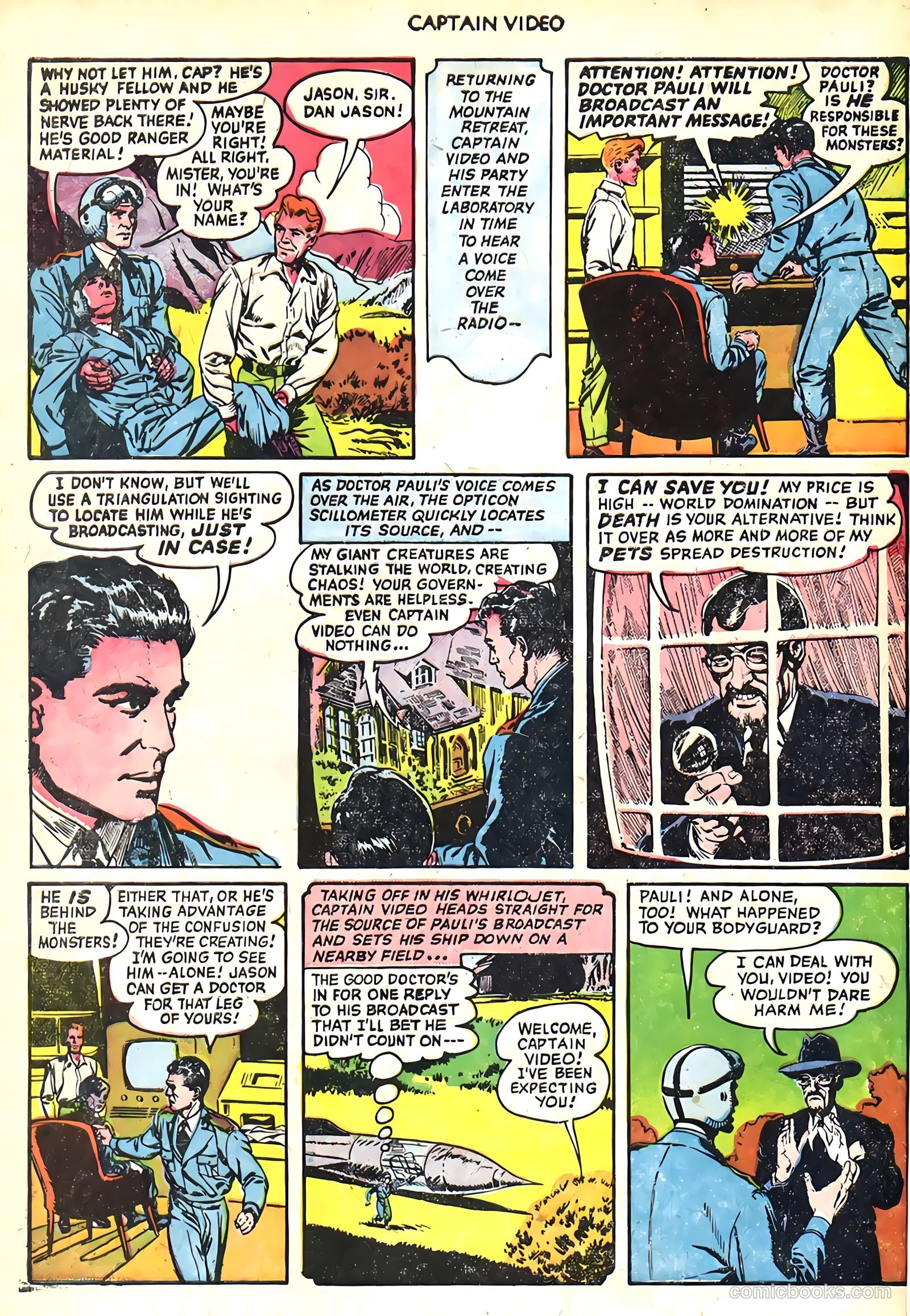 Captain Video #1 (1951) — page 28 of 36