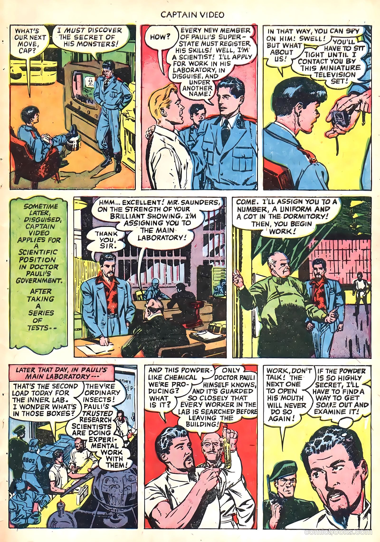 Captain Video #1 (1951) — page 31 of 36