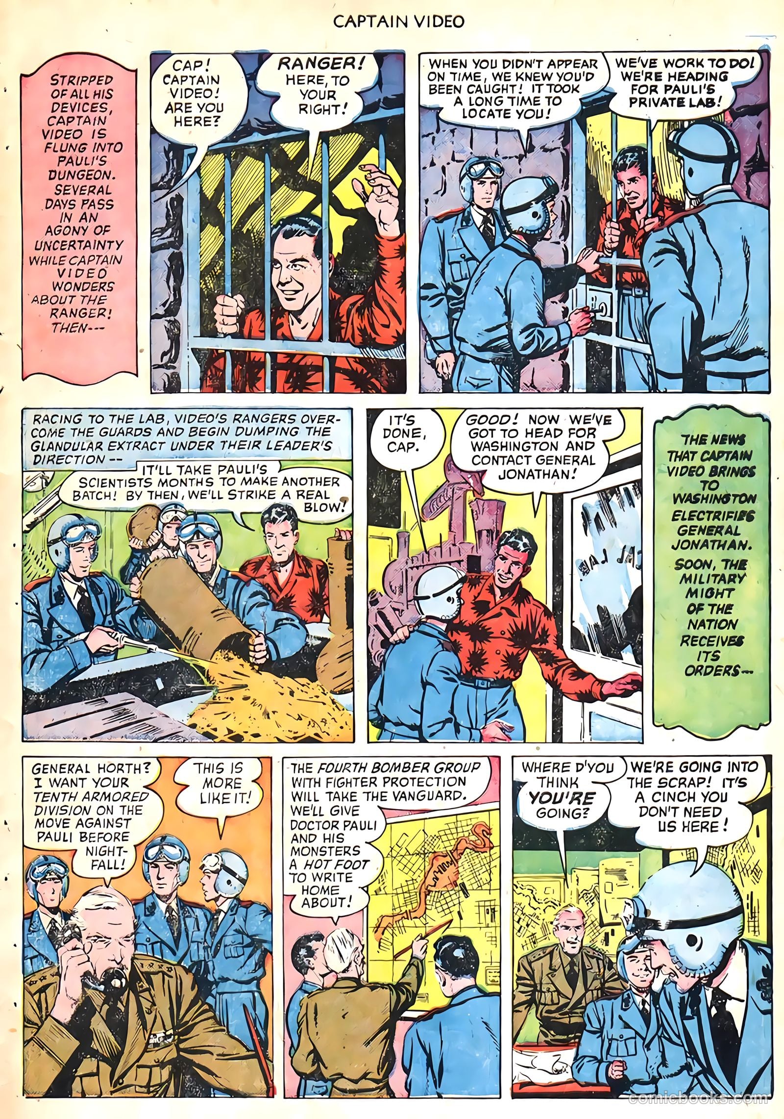 Captain Video #1 (1951) — page 33 of 36