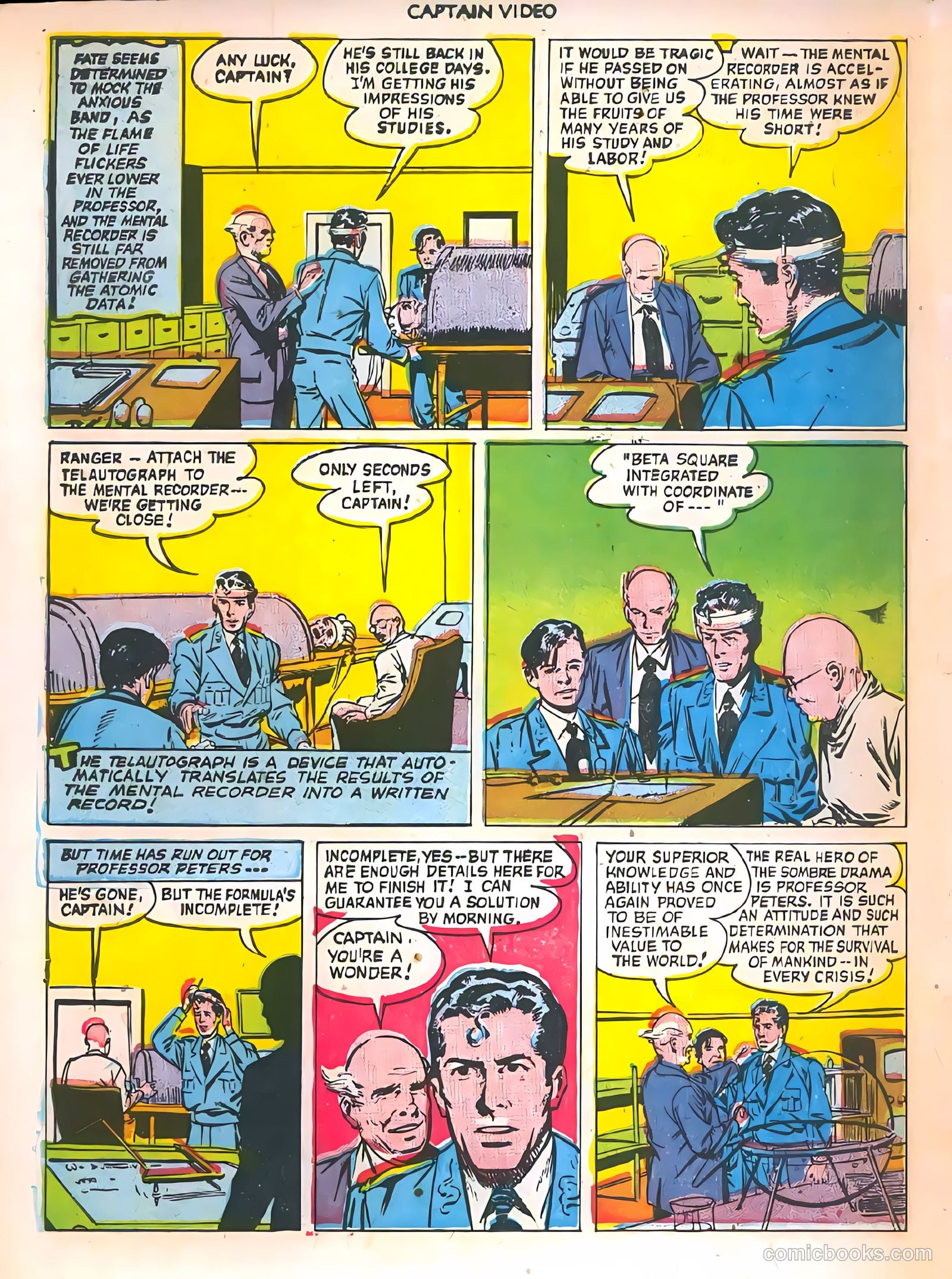 Captain Video #2 (1951) — page 50 of 52