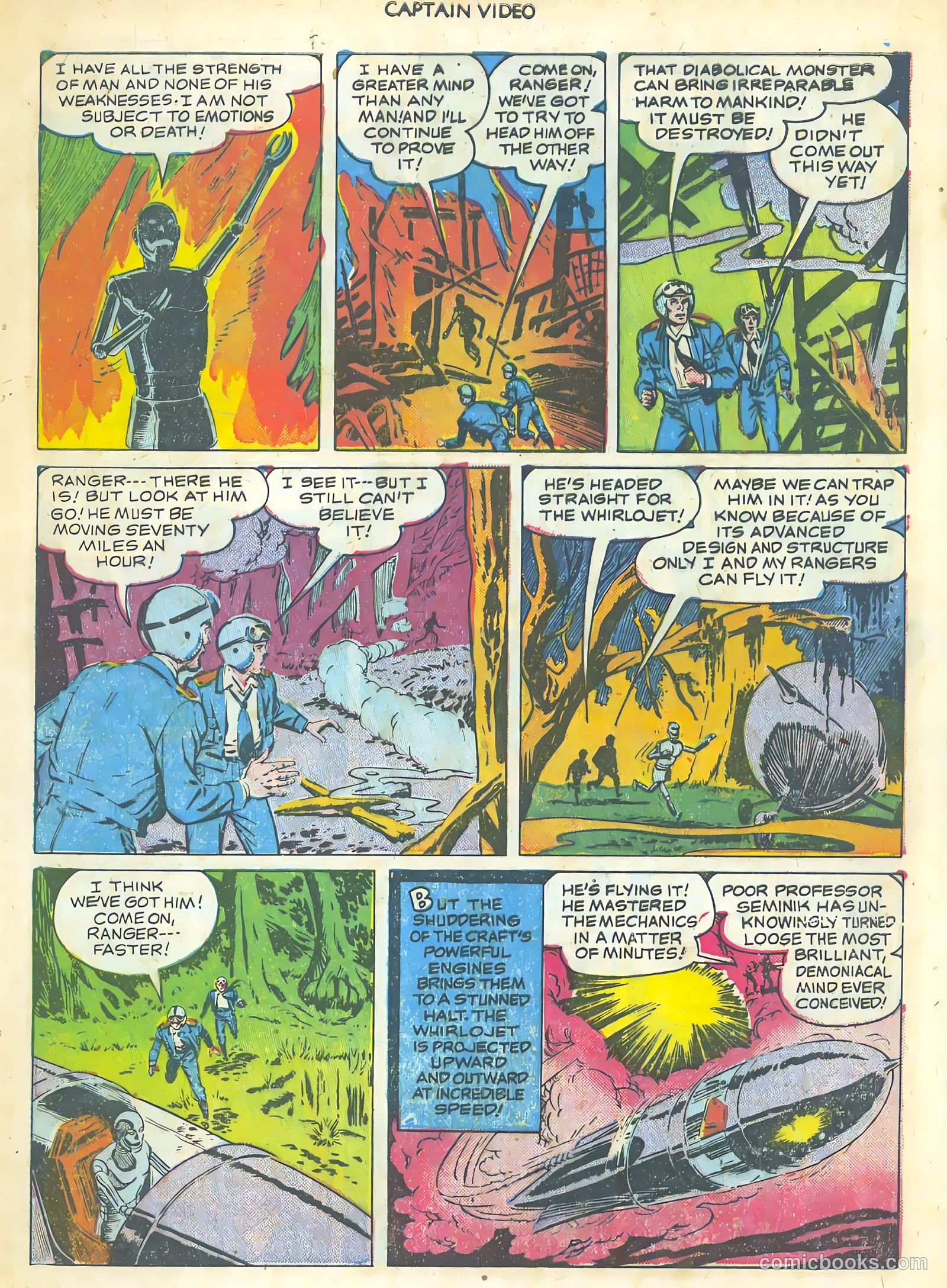 Captain Video #3 (1951) — page 9 of 52
