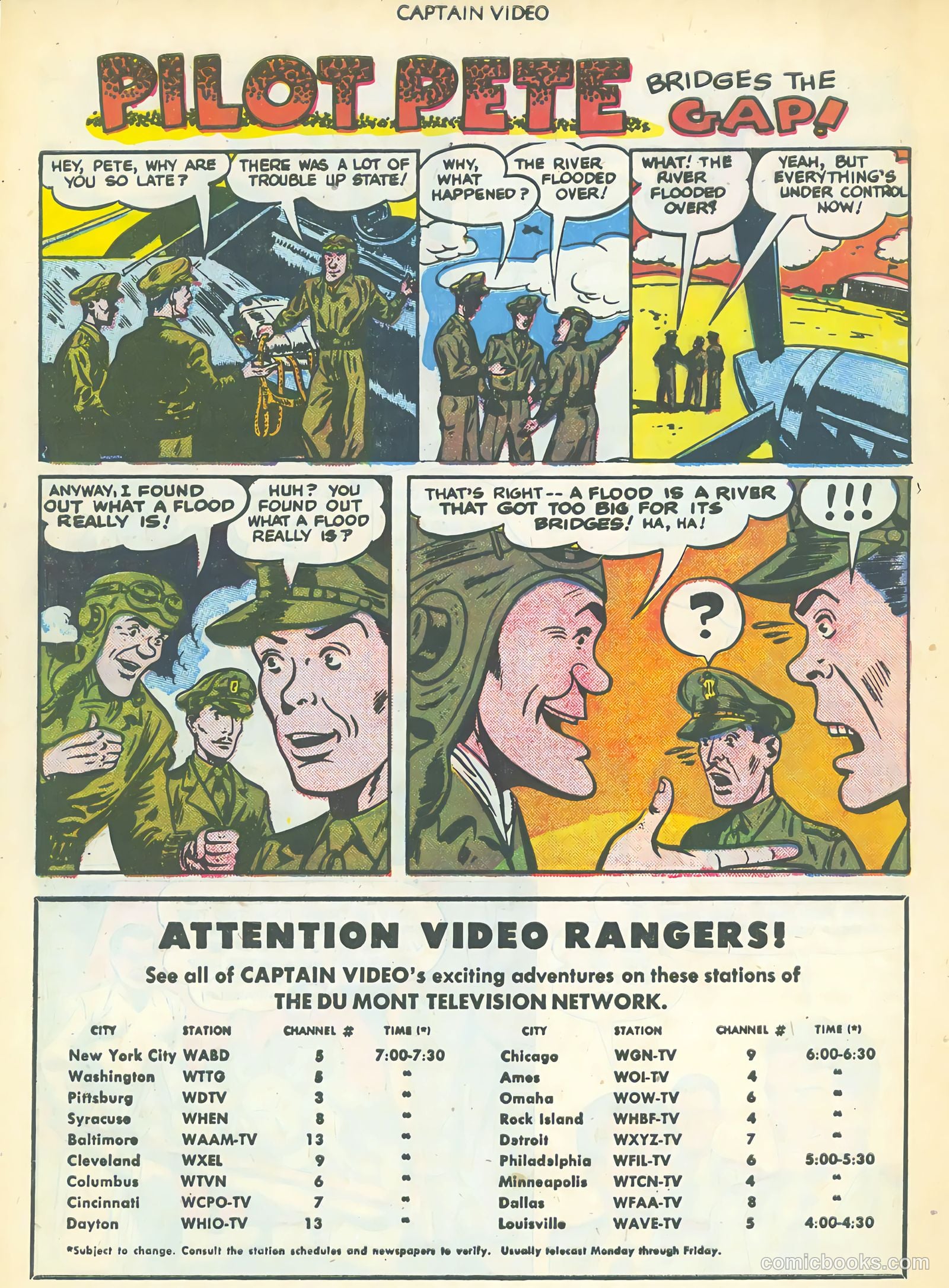 Captain Video #3 (1951) — page 22 of 52