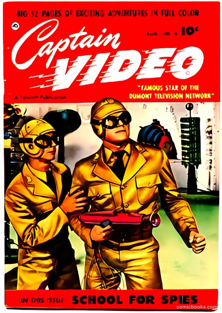 Captain Video #4 cover