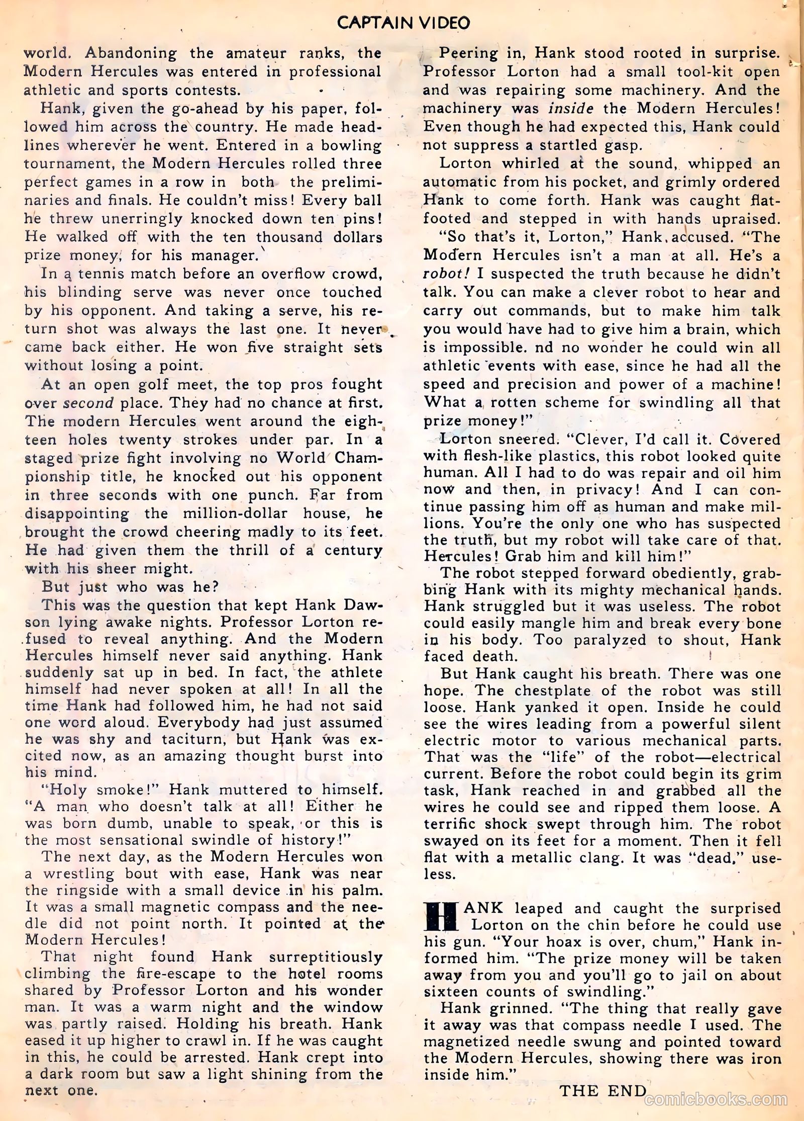 Captain Video #4 (1951) — page 32 of 52