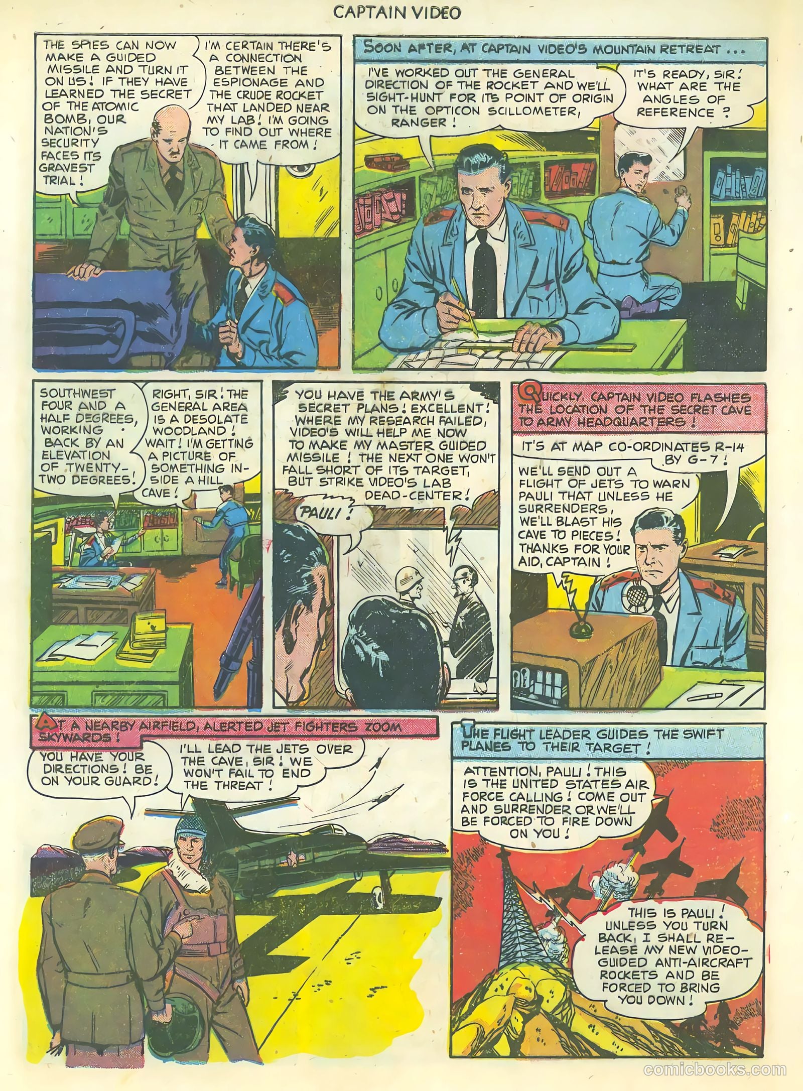 Captain Video #5 (1951) — page 28 of 36
