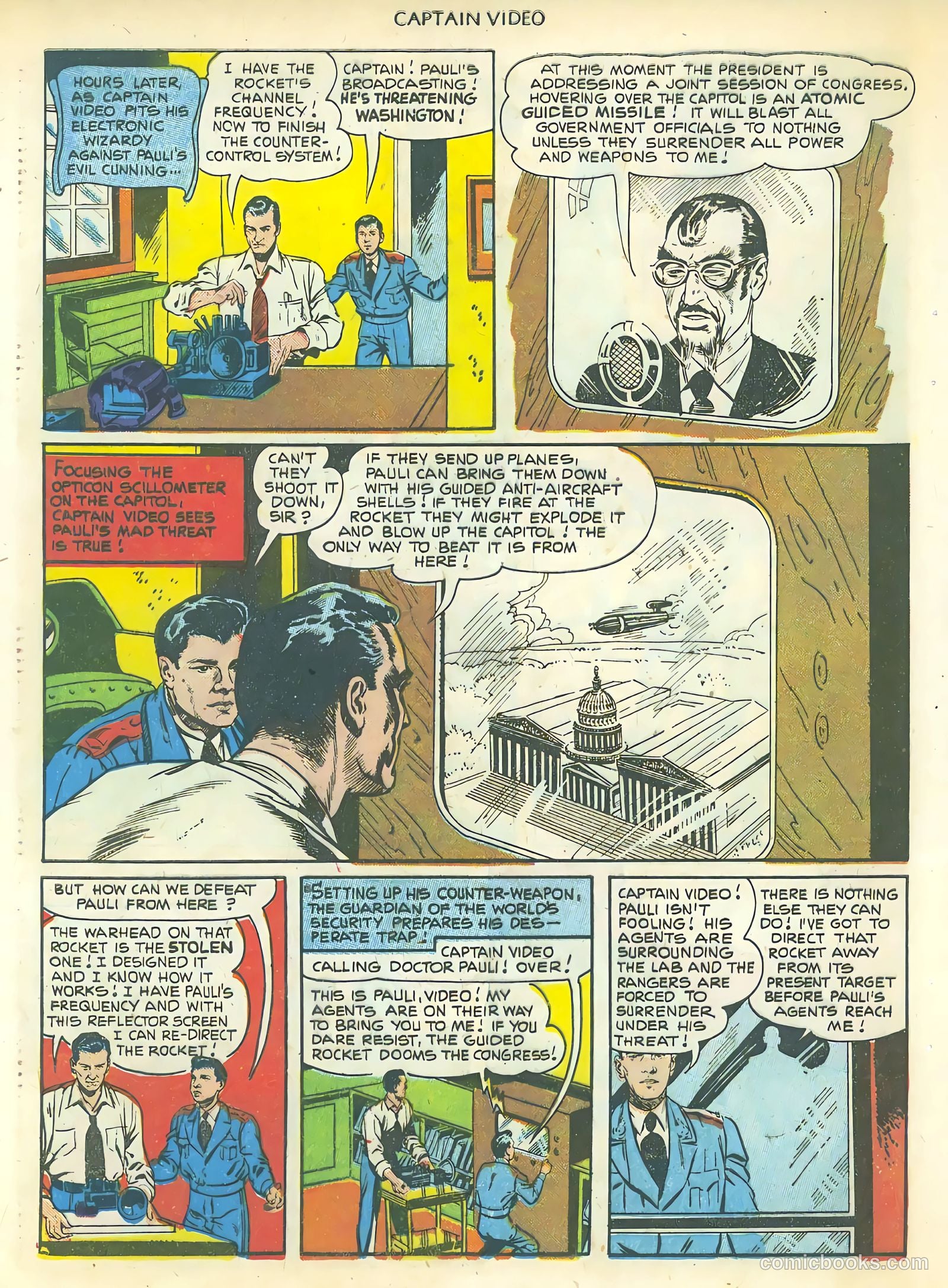 Captain Video #5 (1951) — page 32 of 36
