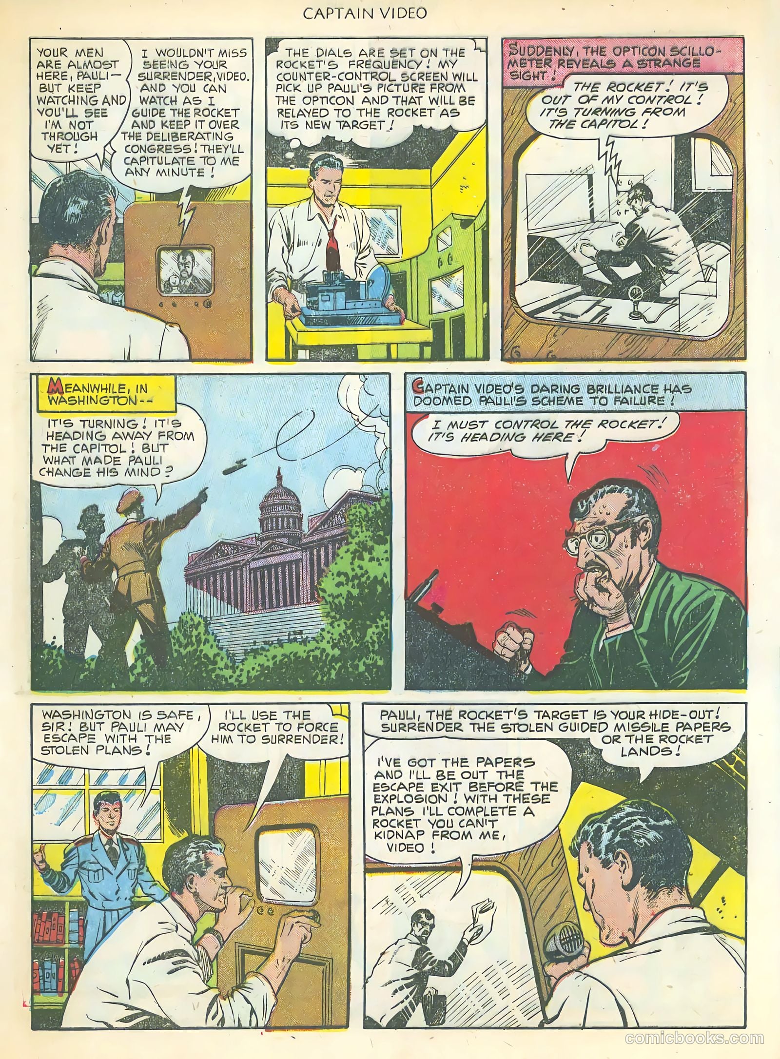Captain Video #5 (1951) — page 33 of 36