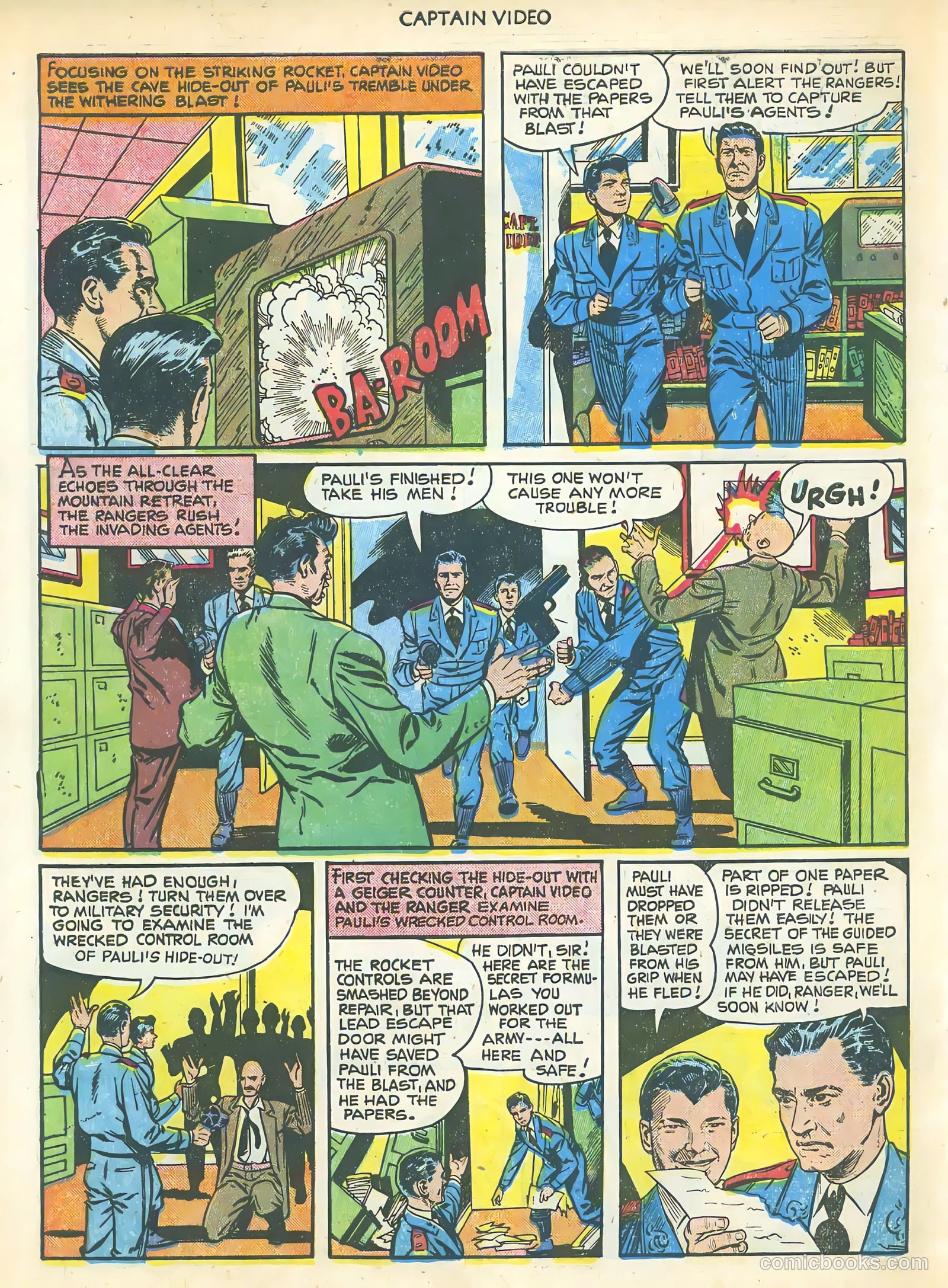 Captain Video #5 (1951) — page 34 of 36