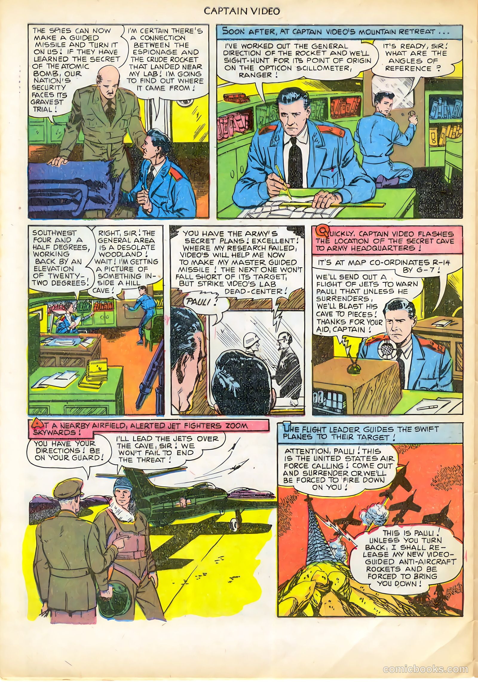 Captain Video #5 (1952) — page 28 of 36