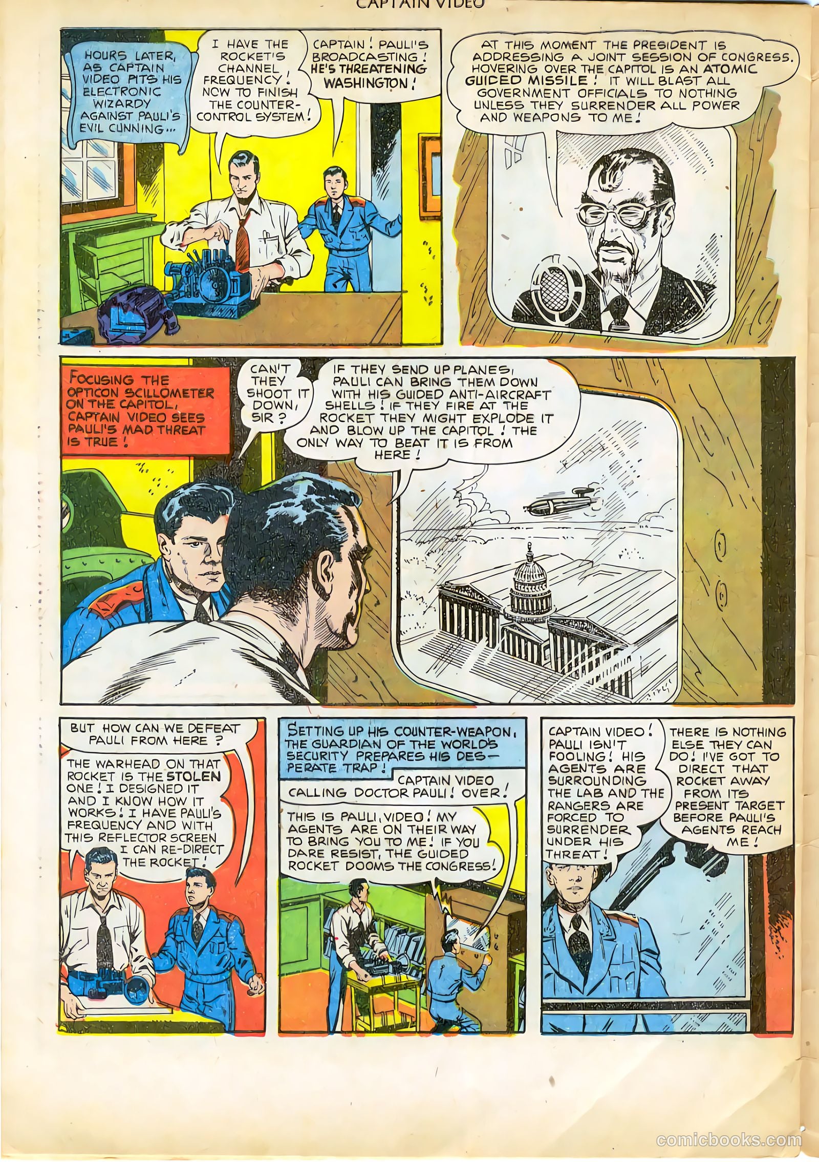 Captain Video #5 (1952) — page 32 of 36