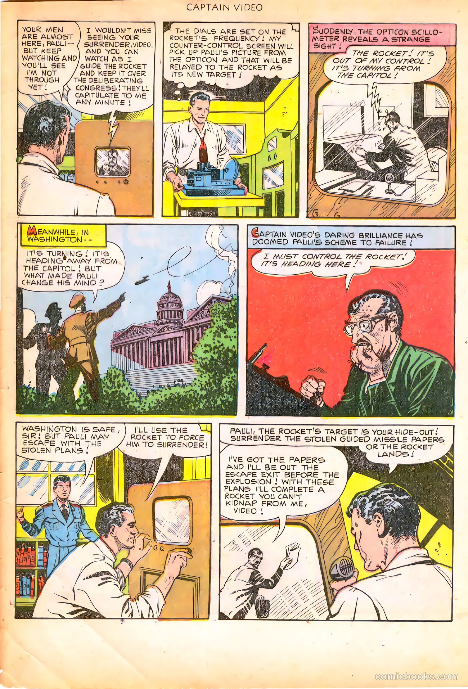 Captain Video #5 (1952) — page 33 of 36