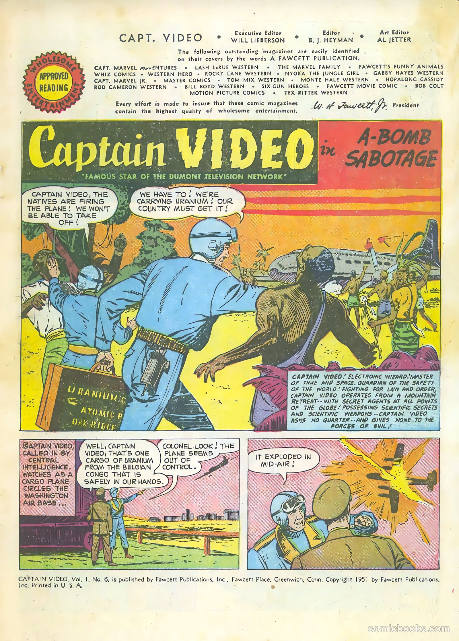 Captain Video #6 (1951) — page 3 of 36