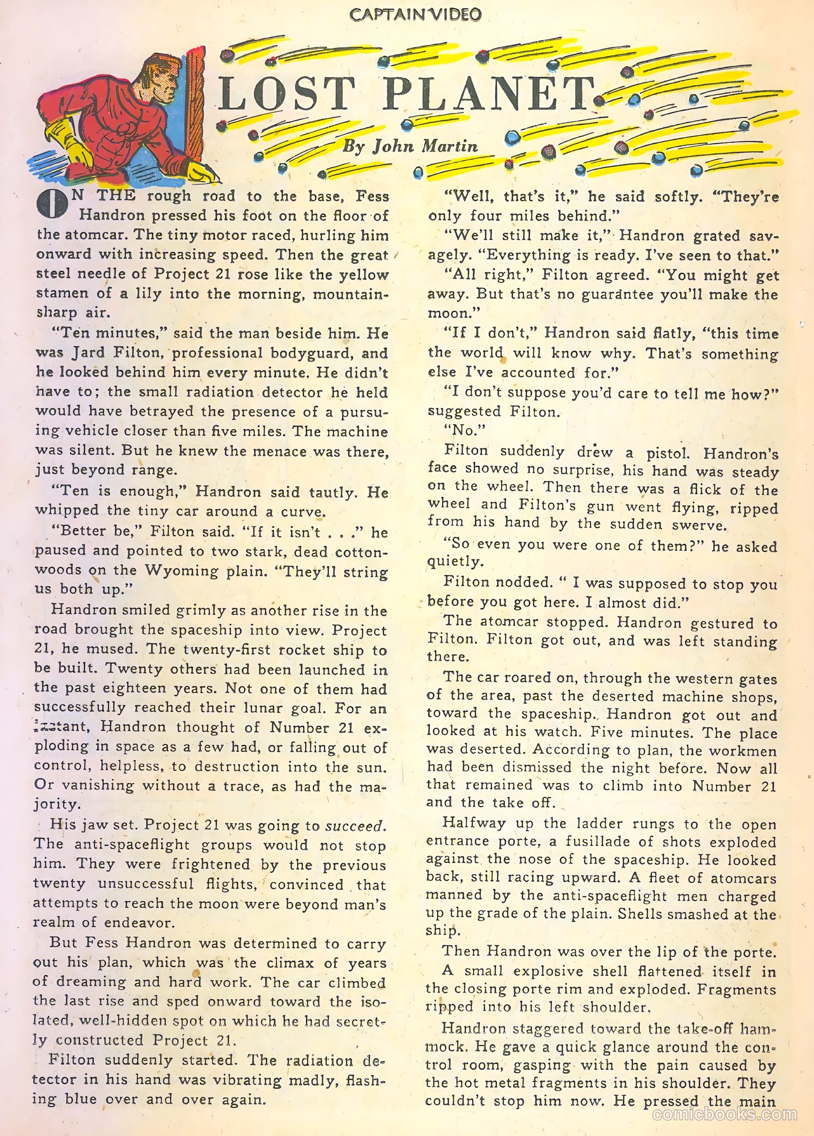 Captain Video #6 (1951) — page 22 of 36