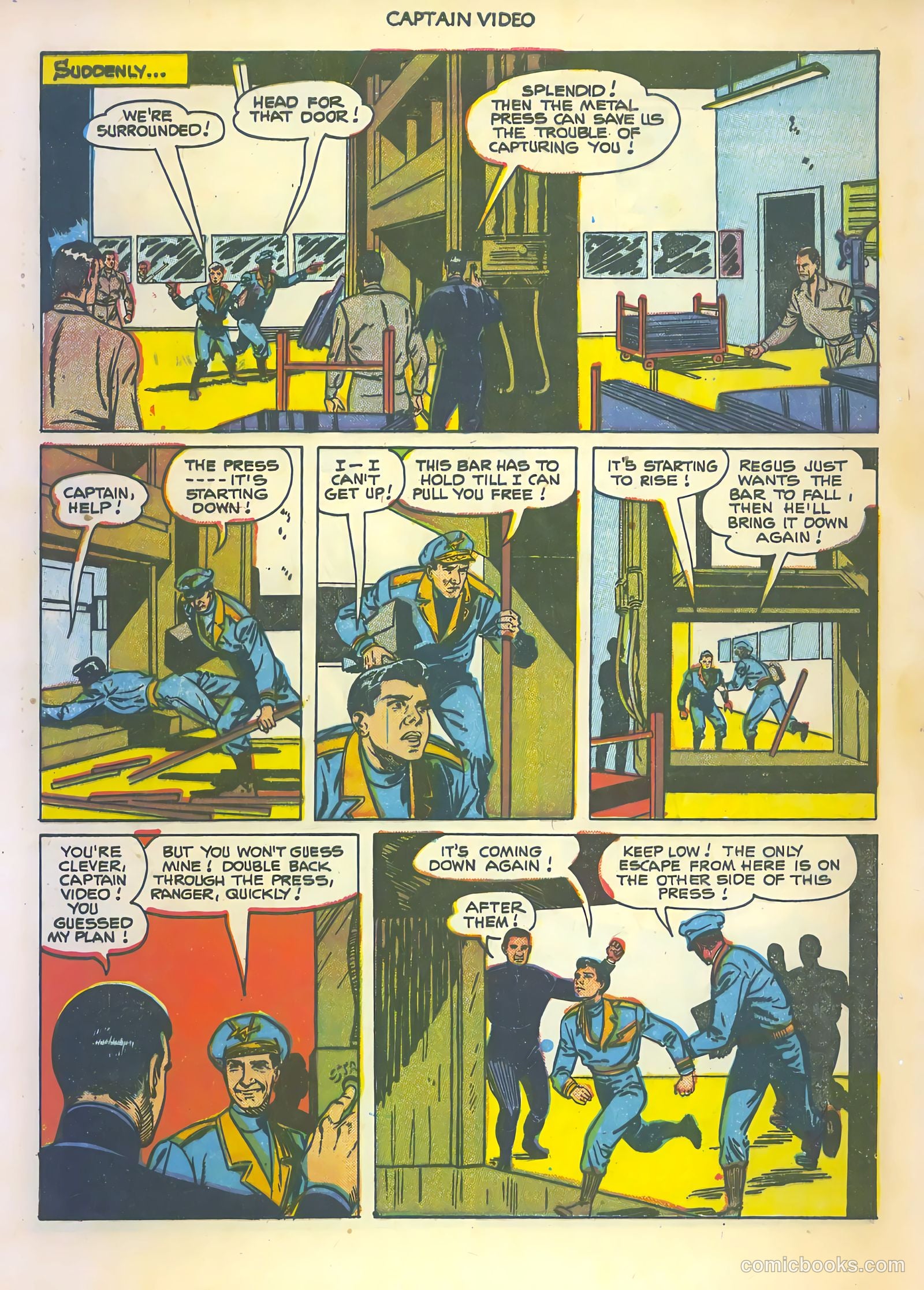 Captain Video #6 (1951) — page 32 of 36