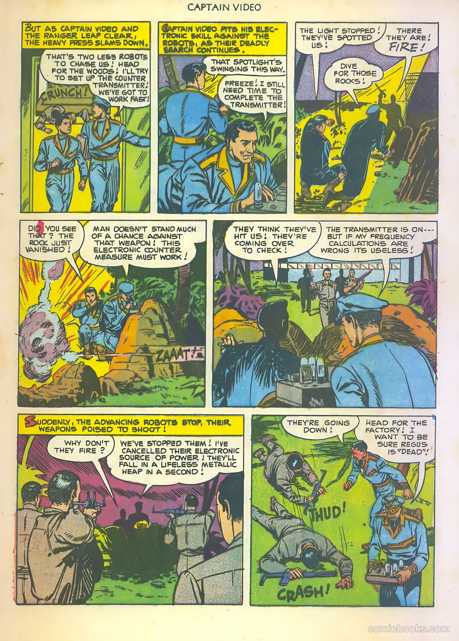 Captain Video #6 (1951) — page 33 of 36