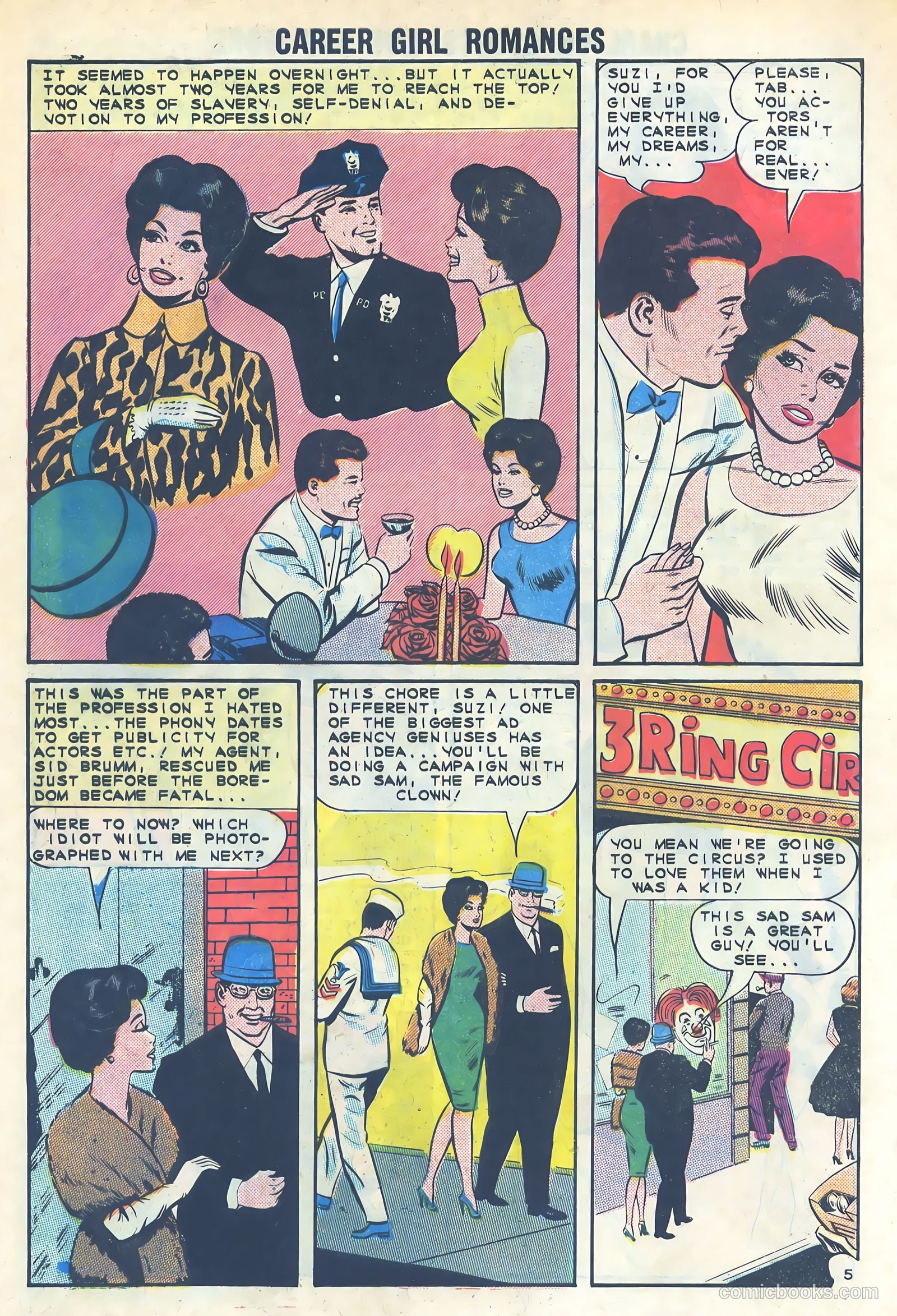 Career Girl Romances #24 (1964) — page 8 of 37