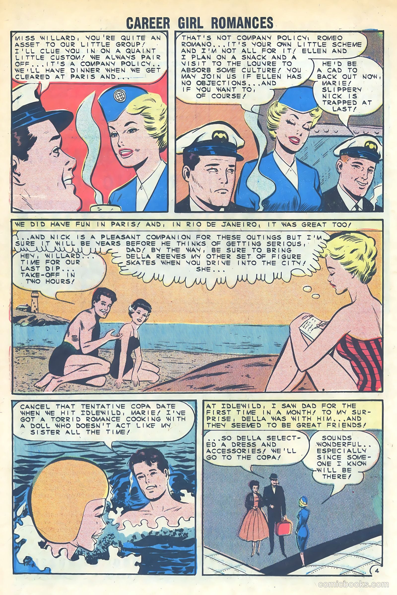 Career Girl Romances #24 (1964) — page 16 of 37