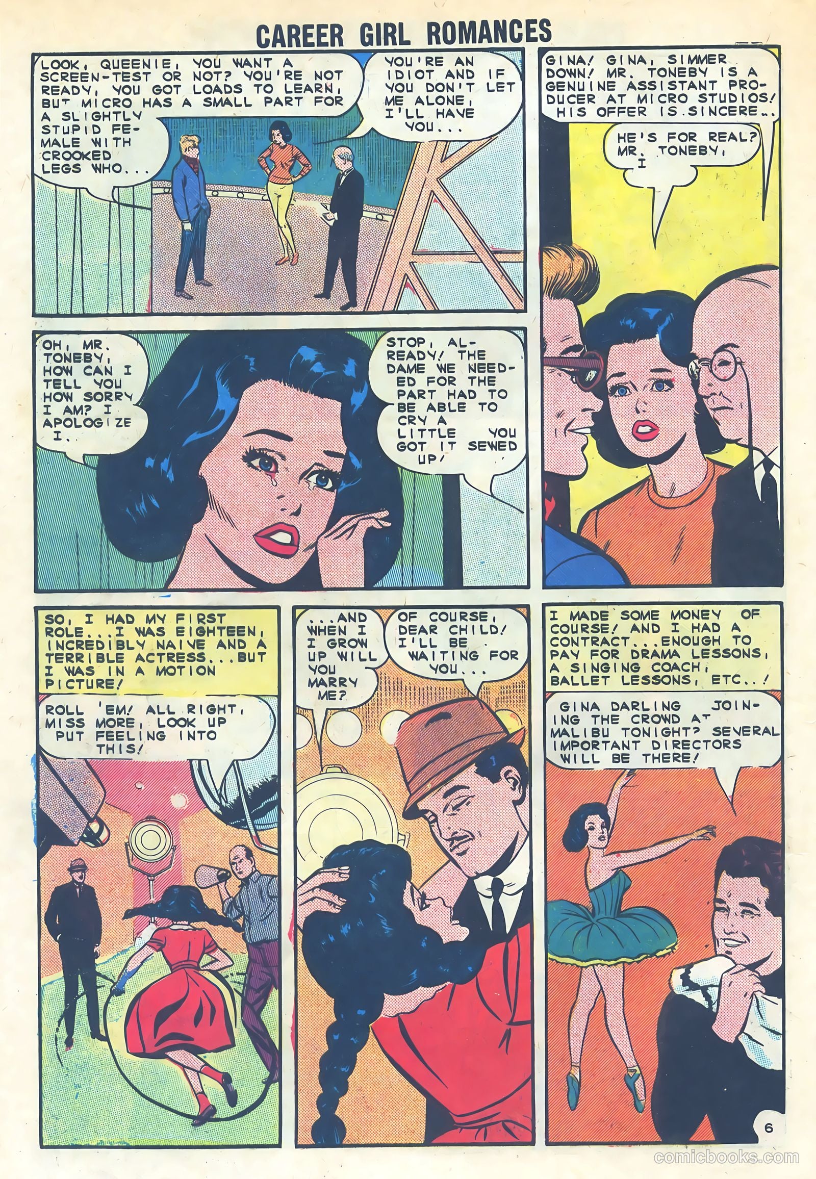 Career Girl Romances #24 (1964) — page 28 of 37