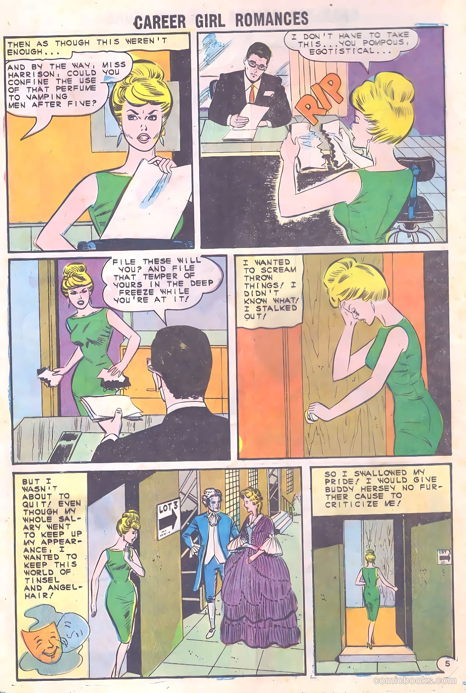 Career Girl Romances #25 (1964) — page 8 of 36