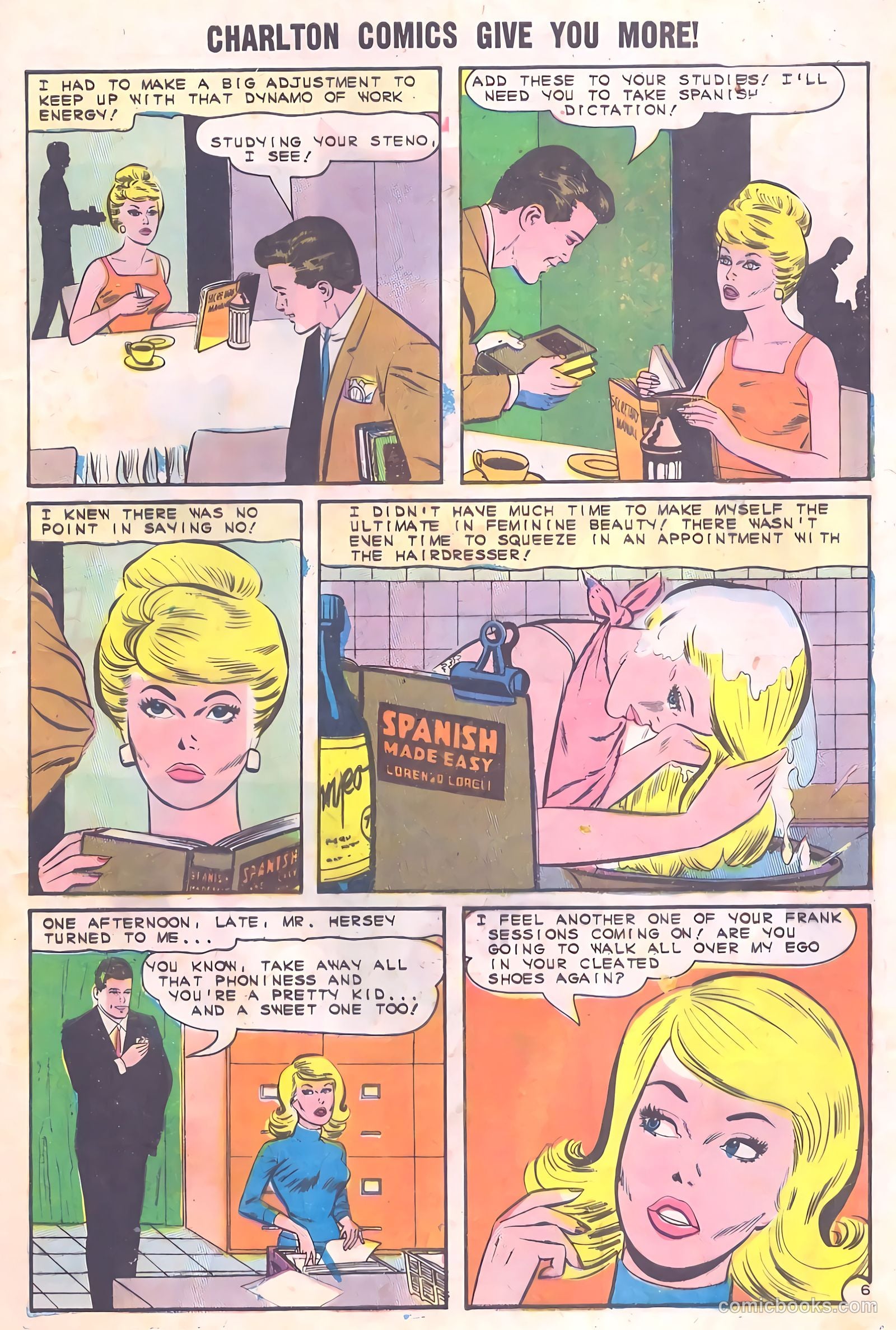 Career Girl Romances #25 (1964) — page 9 of 36