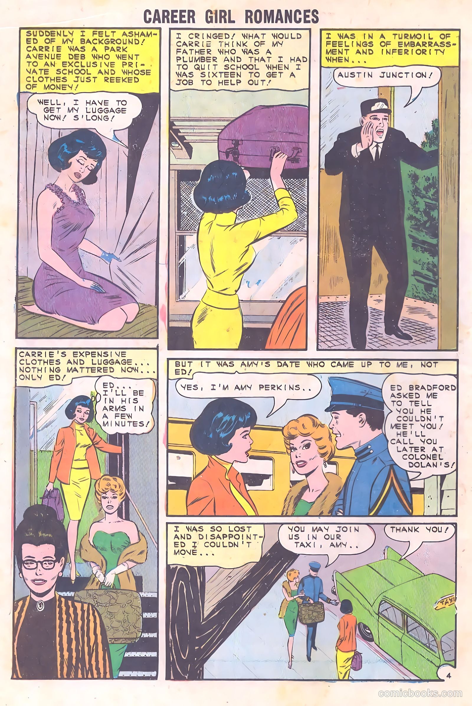 Career Girl Romances #25 (1964) — page 16 of 36