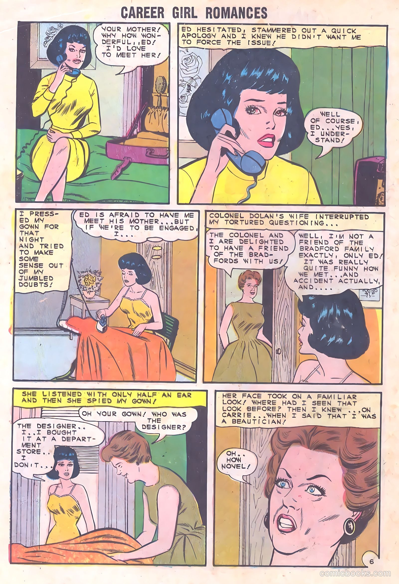 Career Girl Romances #25 (1964) — page 18 of 36