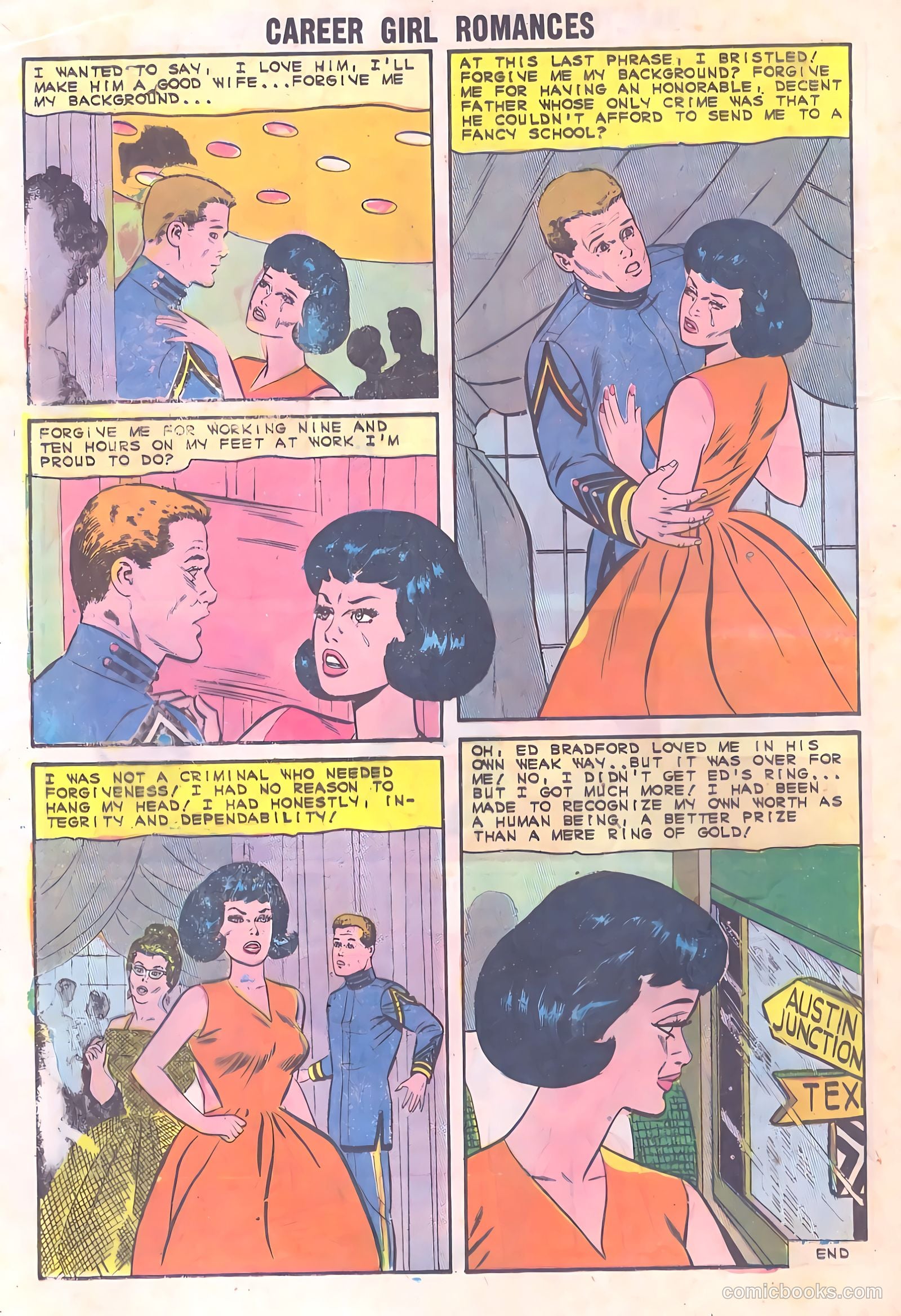 Career Girl Romances #25 (1964) — page 20 of 36