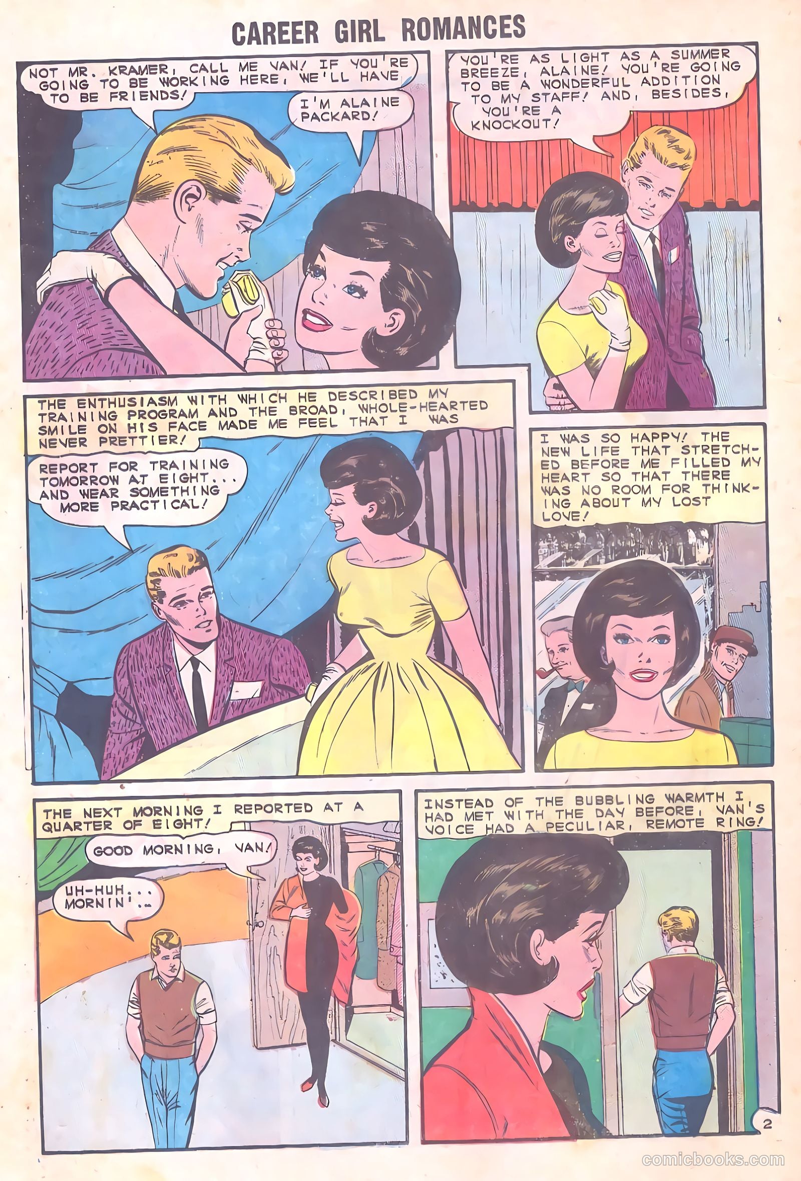 Career Girl Romances #25 (1964) — page 26 of 36